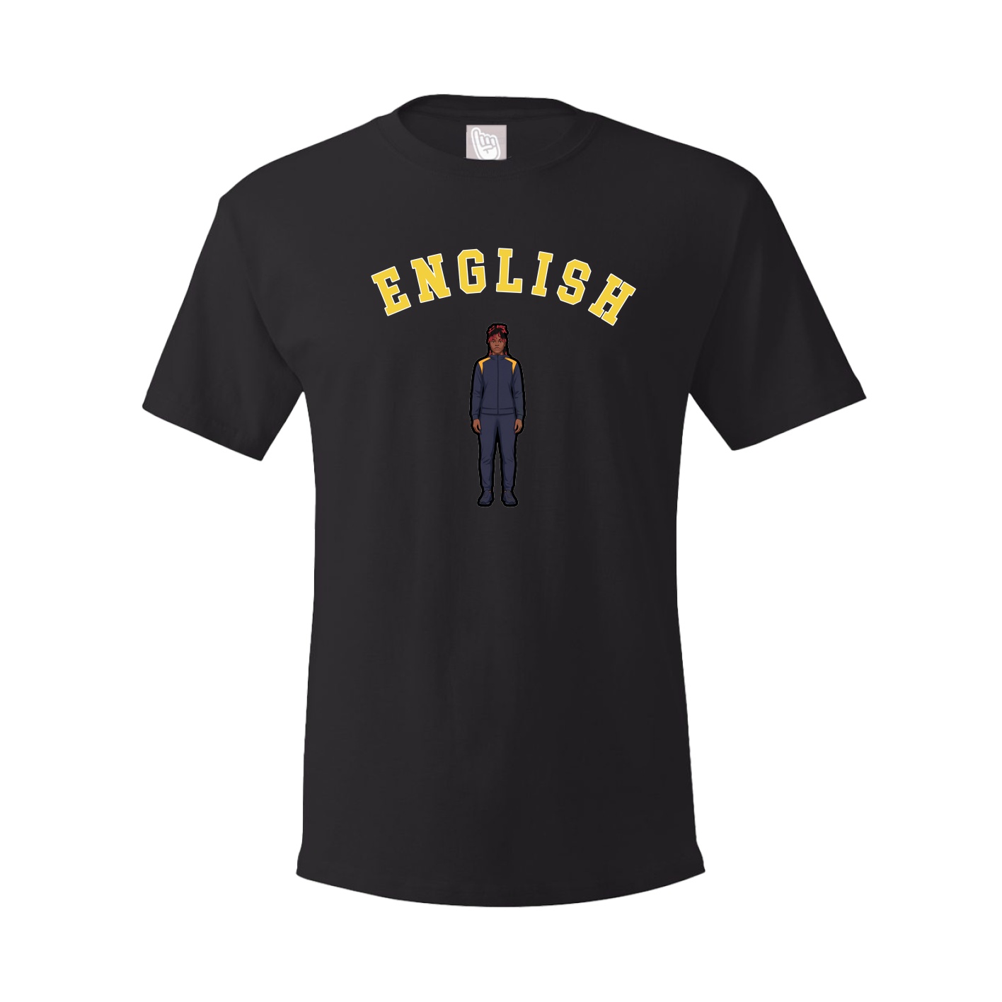 Youth Tee — Shirsey Arch in Black