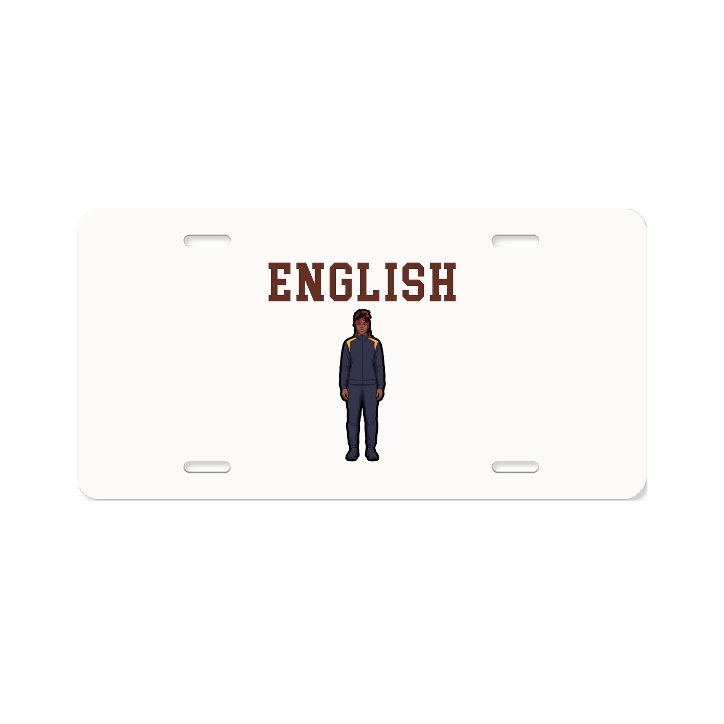 License Plate — Shirsey in Classic