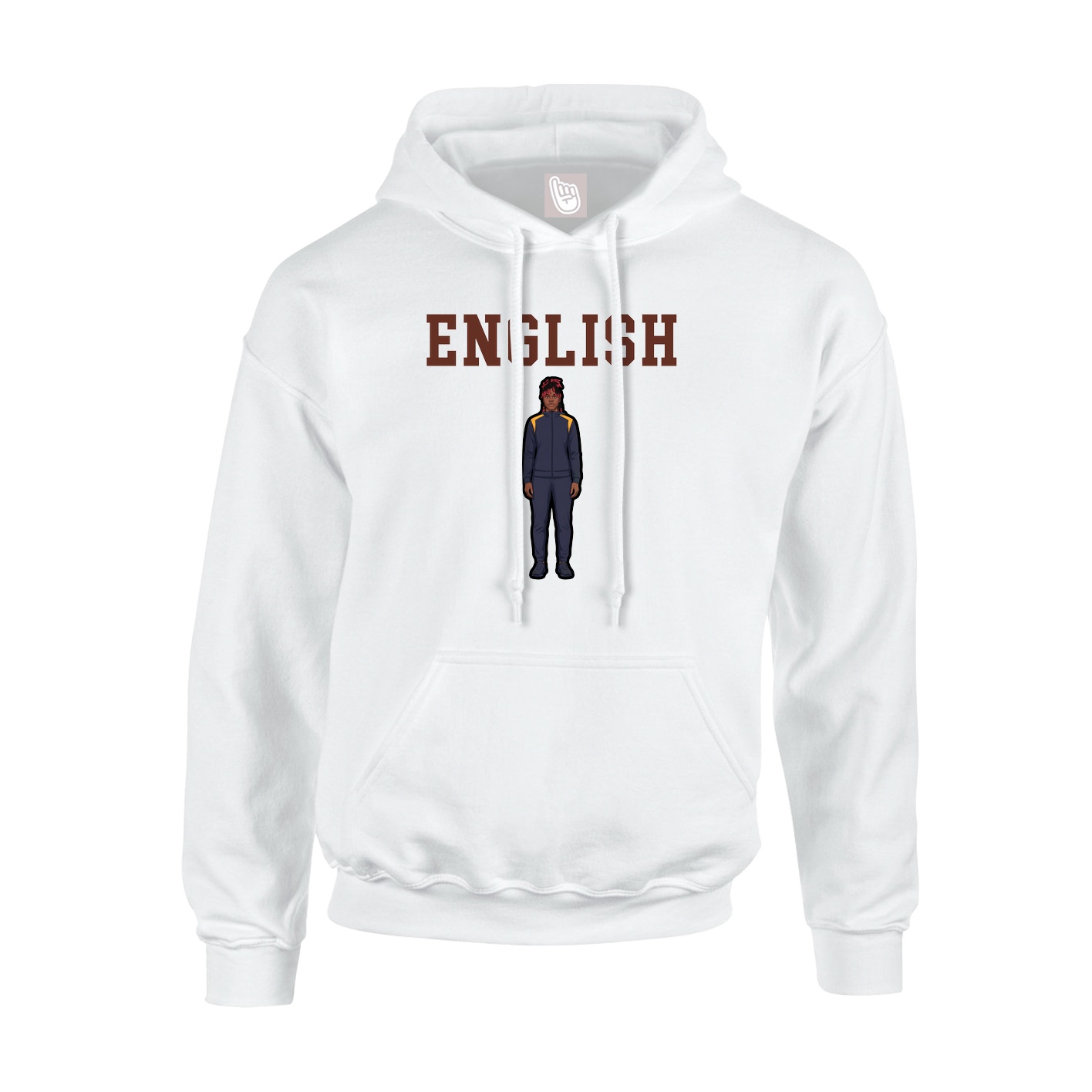 Youth Hoodie — Shirsey in White