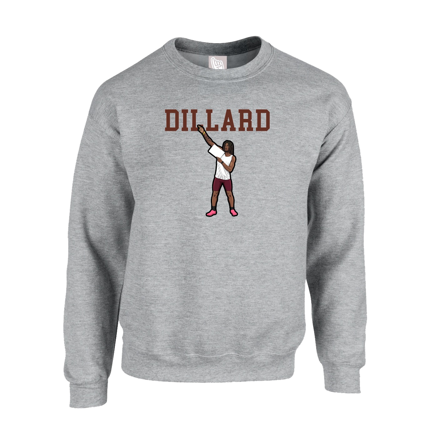 Fleece Crew — Shirsey in Grey