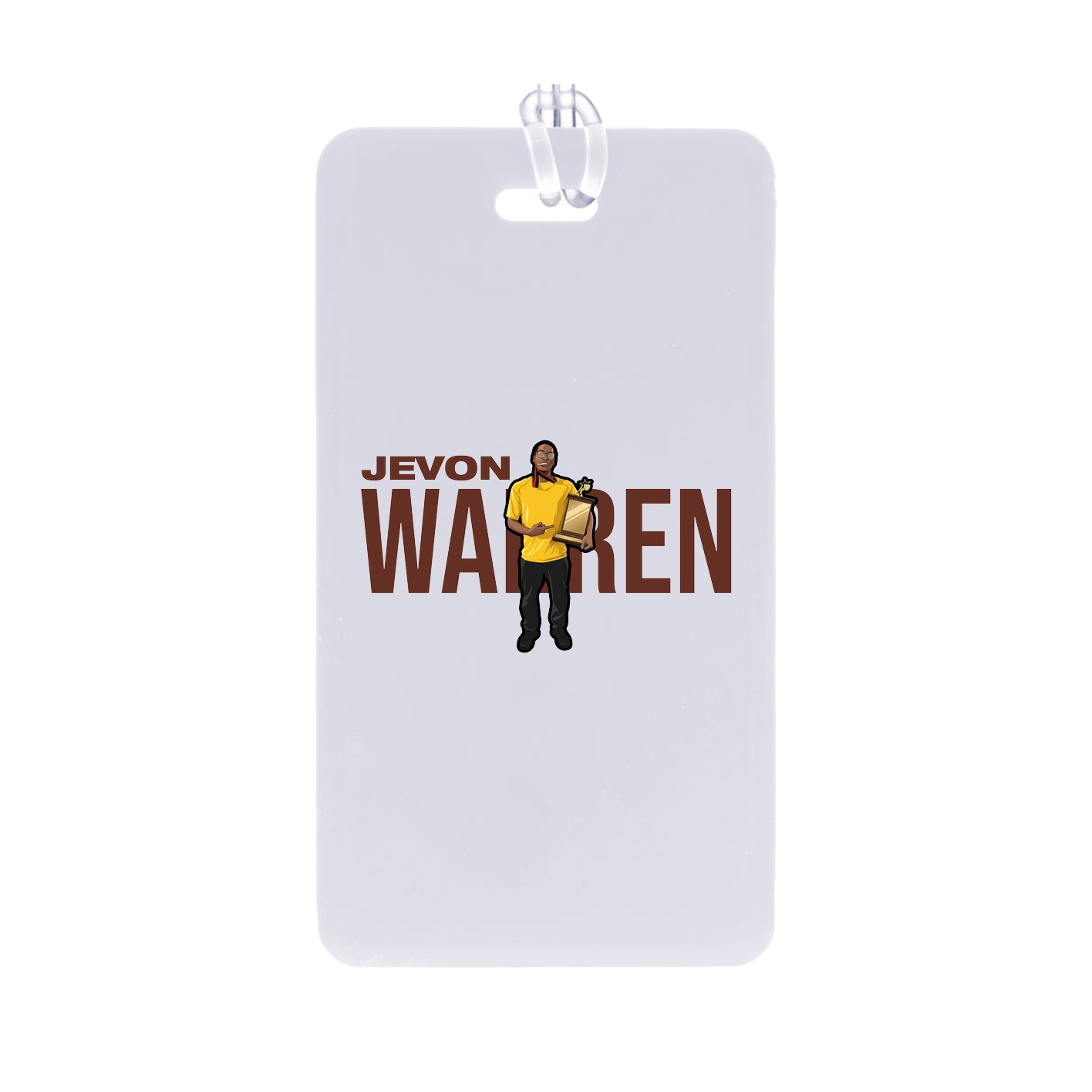 Bag Tag — Player Name in Classic