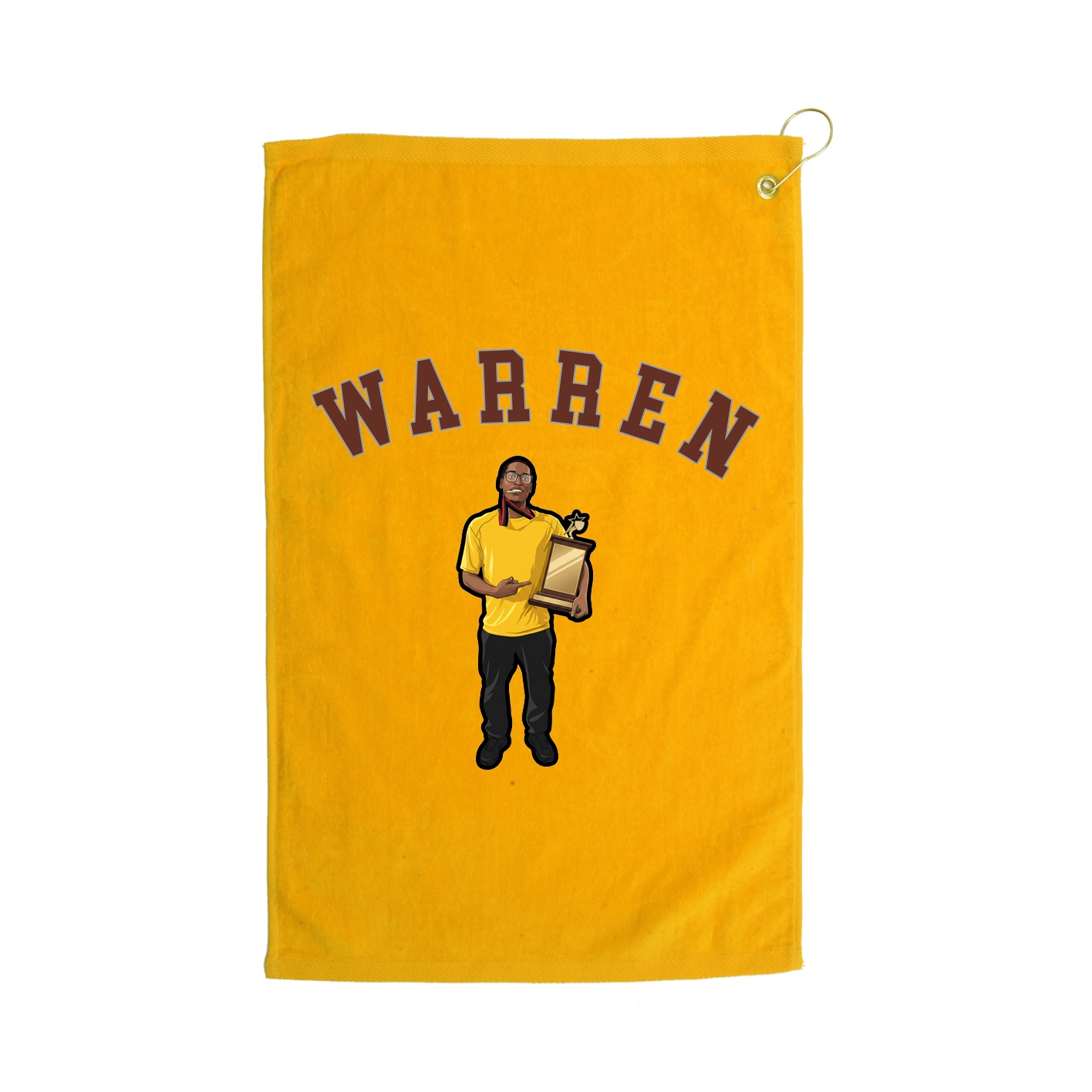 Golf Towel — Shirsey Arch in Gold