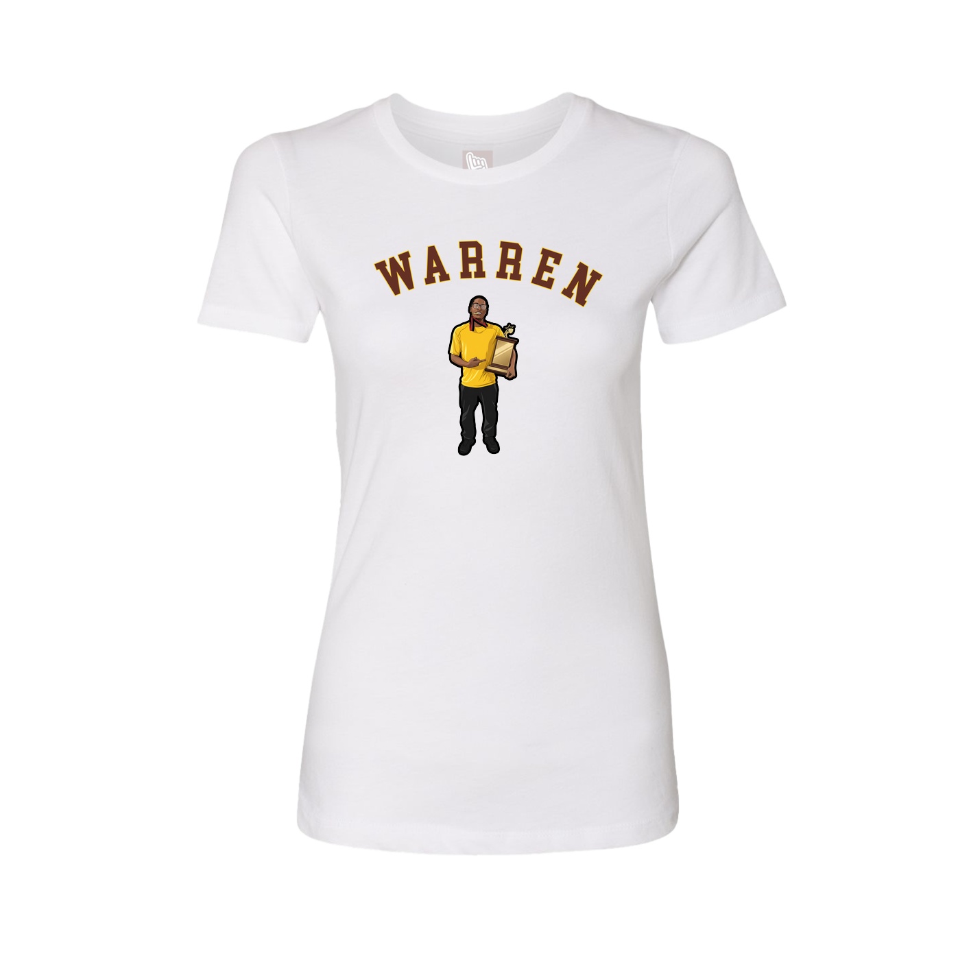 Womens Tee — Shirsey Arch in White
