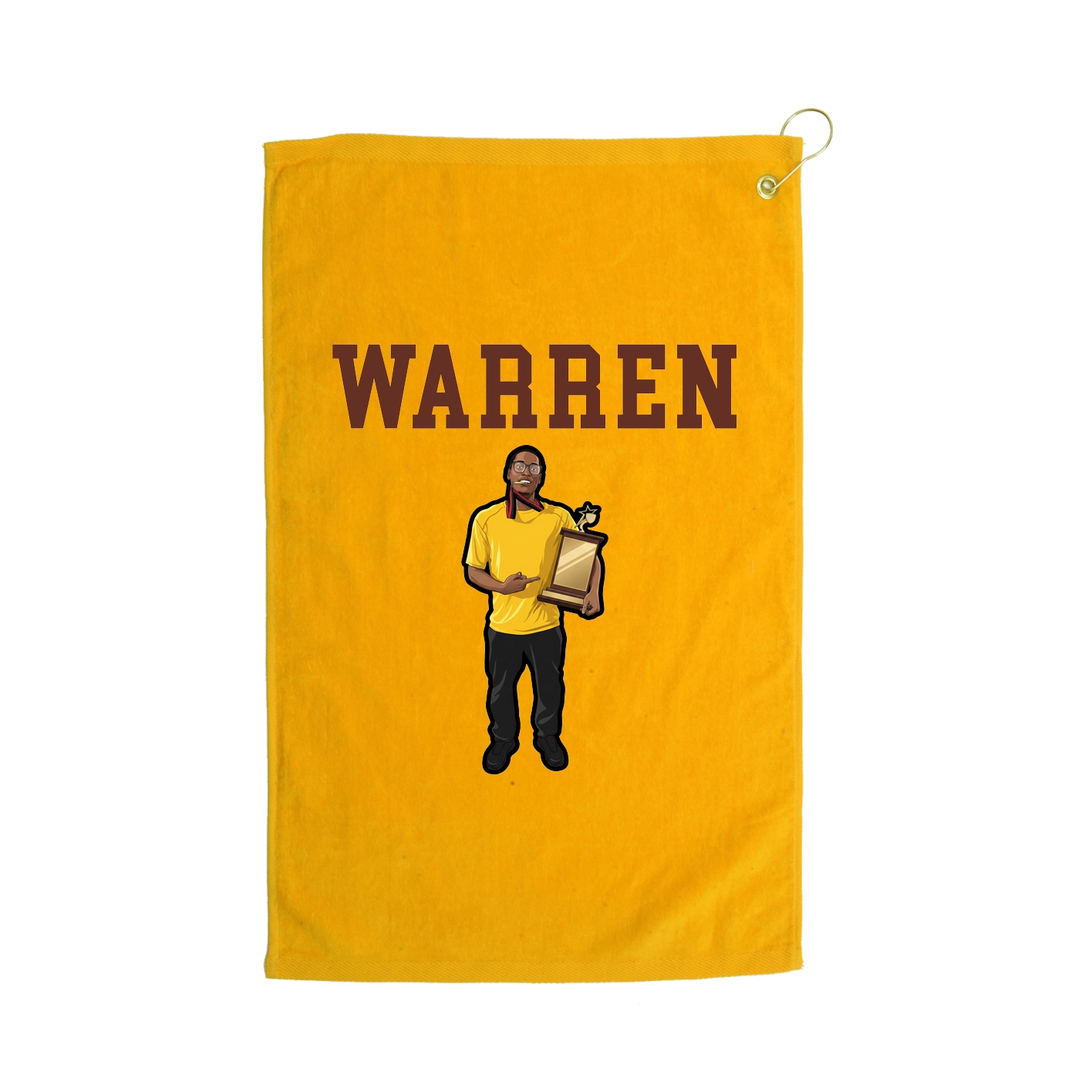 Golf Towel — Shirsey in Gold