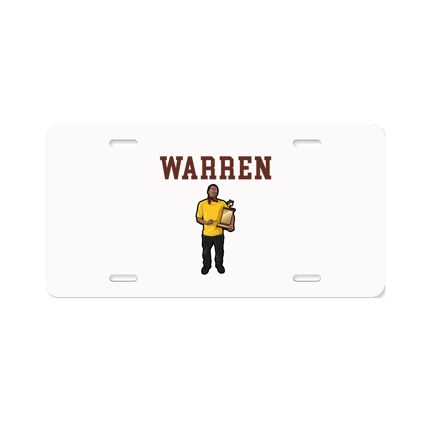 License Plate — Shirsey in Classic