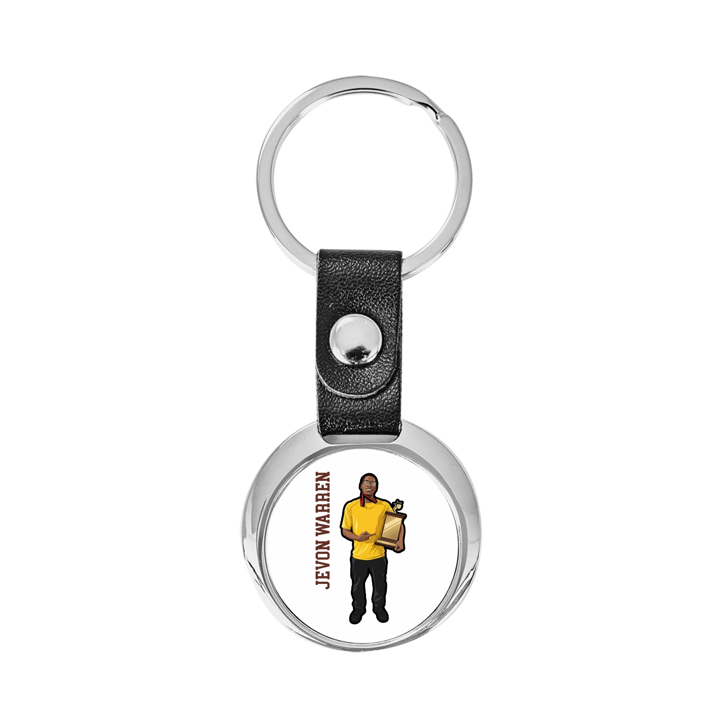 Key Chain — Name Vertical in Classic