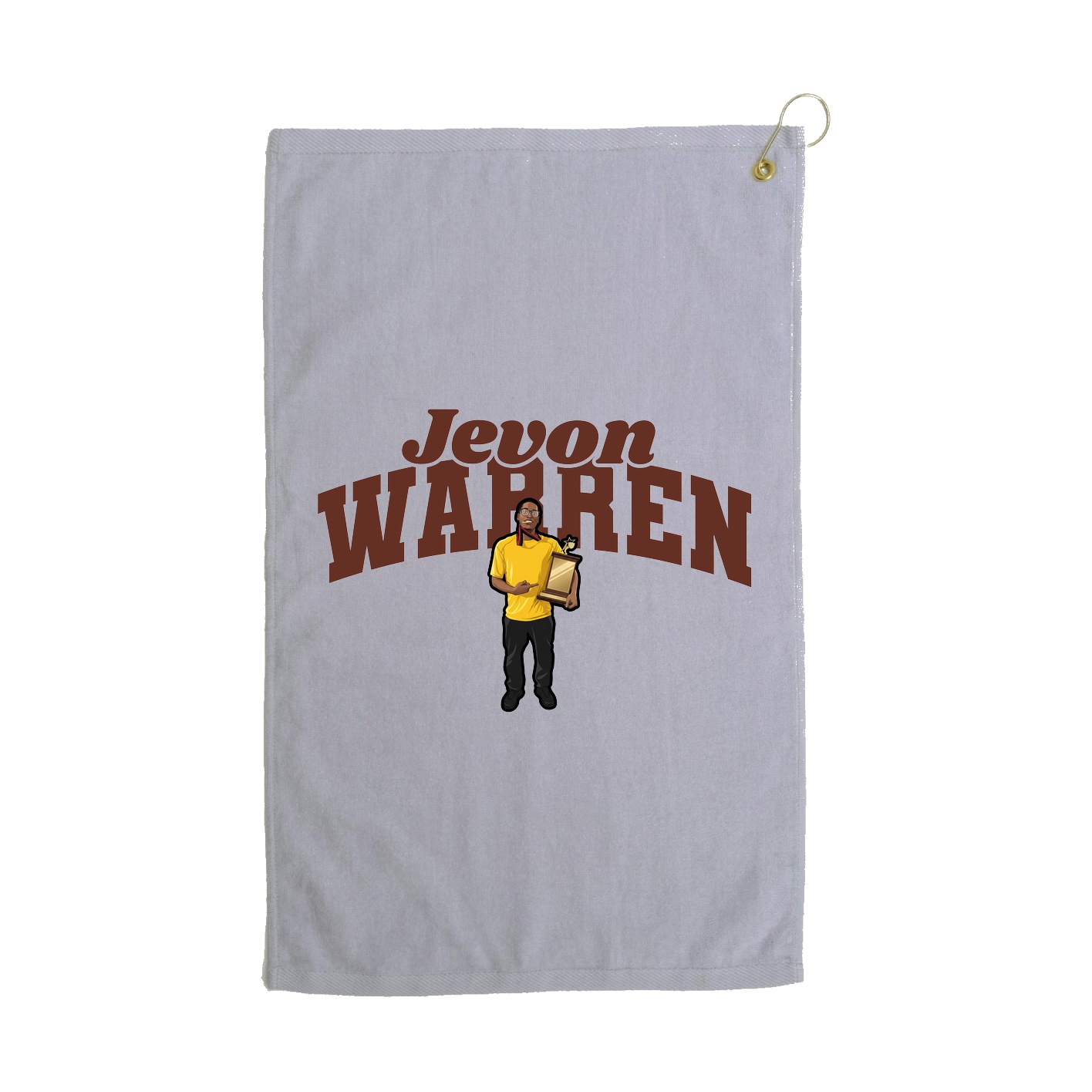 Golf Towel — Signature Arch in Grey