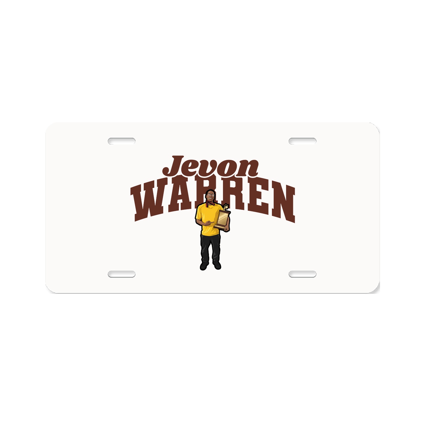 License Plate — Signature Arch in Classic