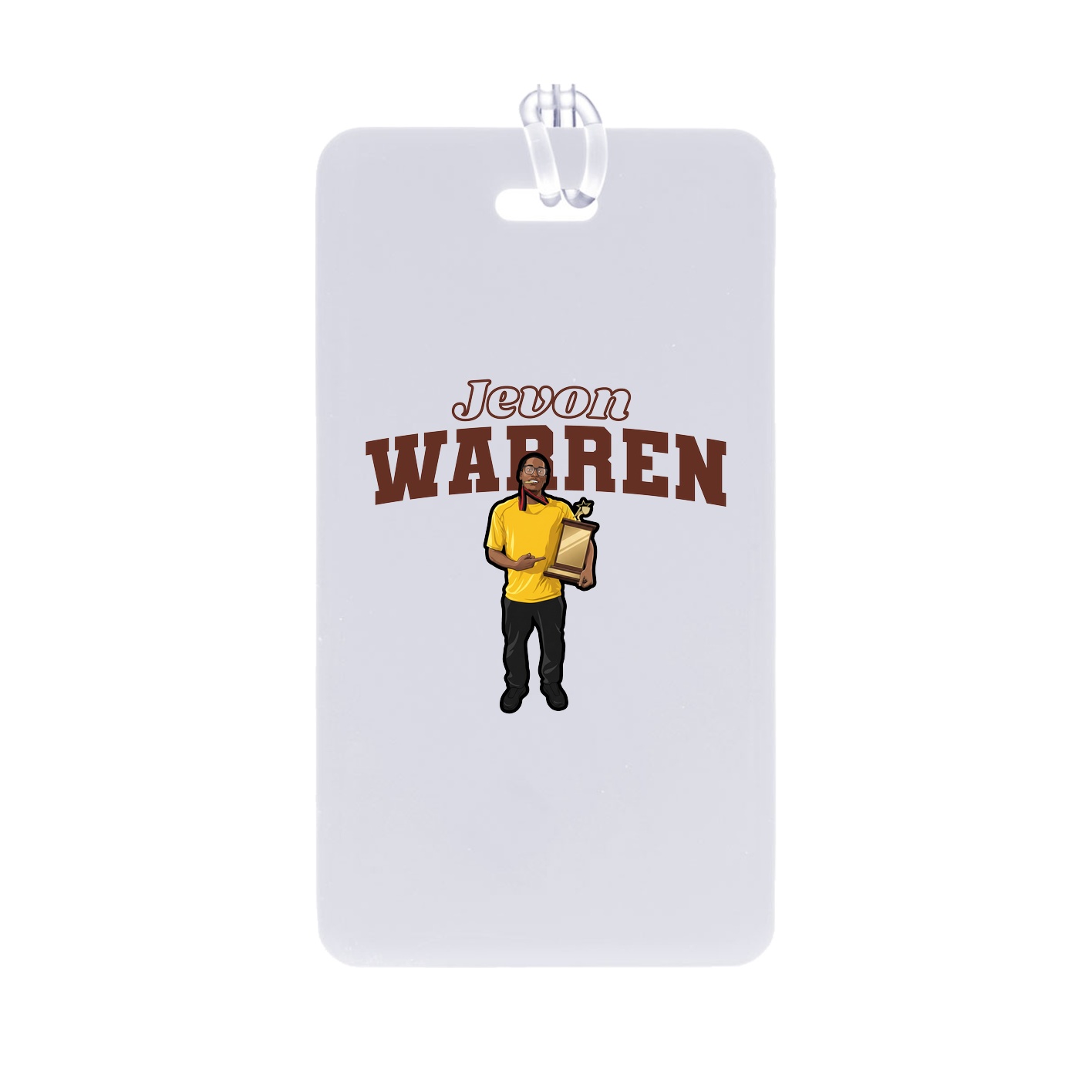 Bag Tag — Name Arch in Classic