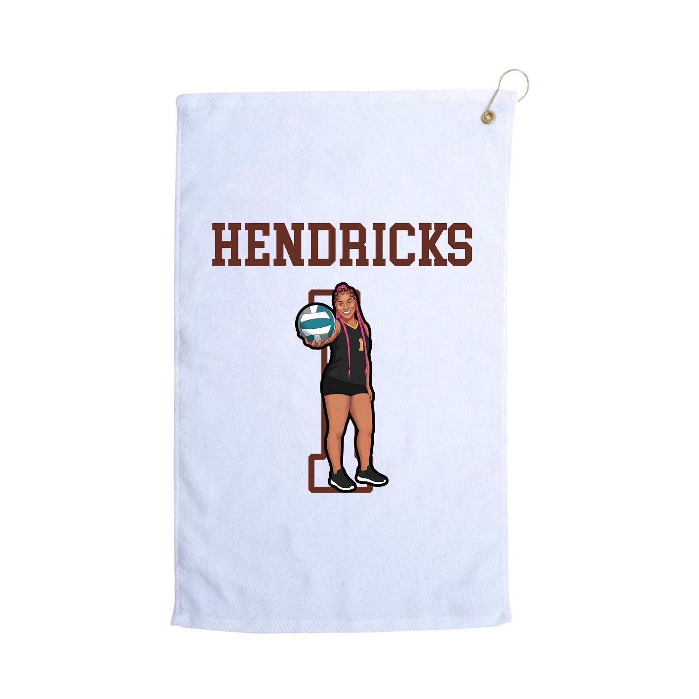 Golf Towel — Shirsey in White