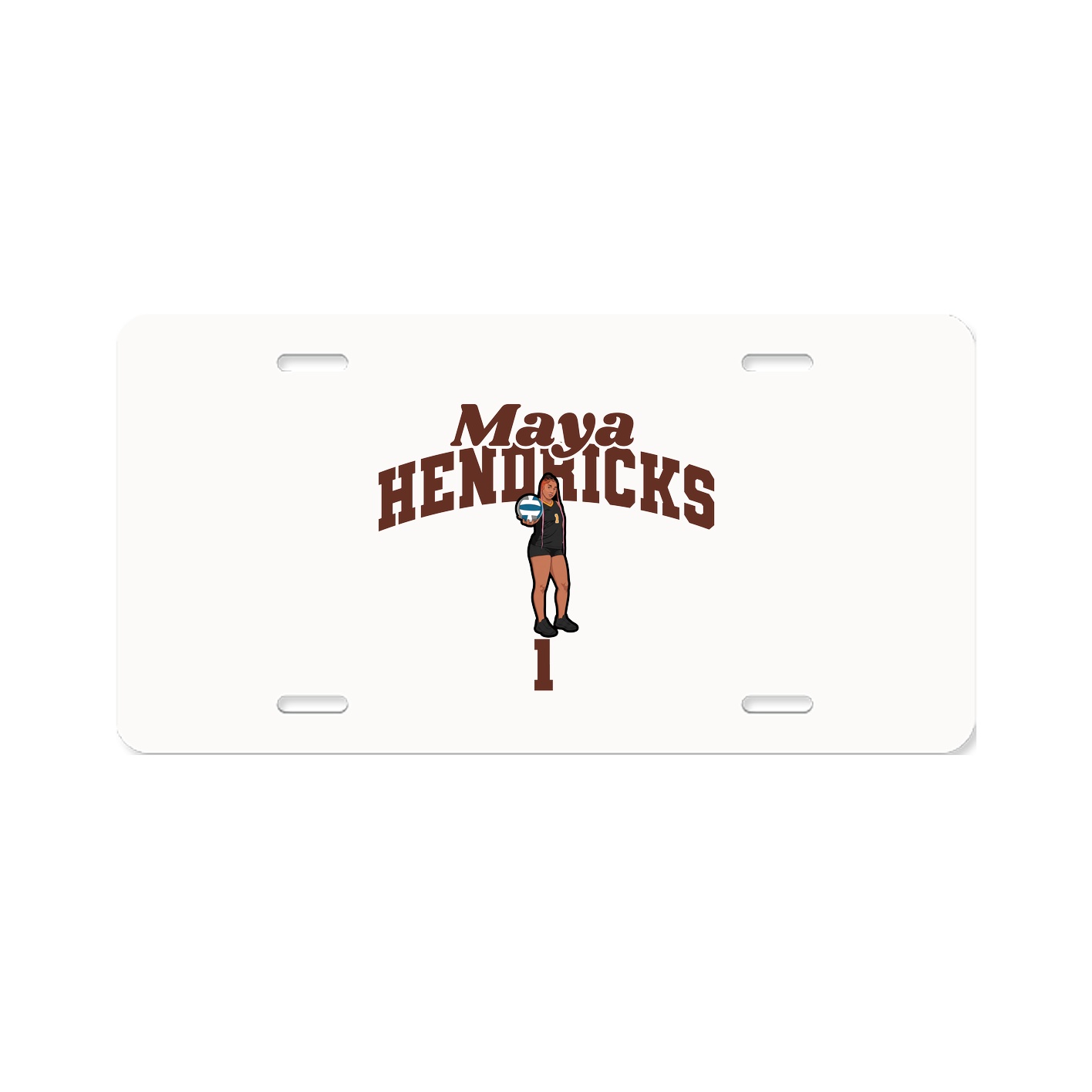License Plate — Signature Arch in Classic