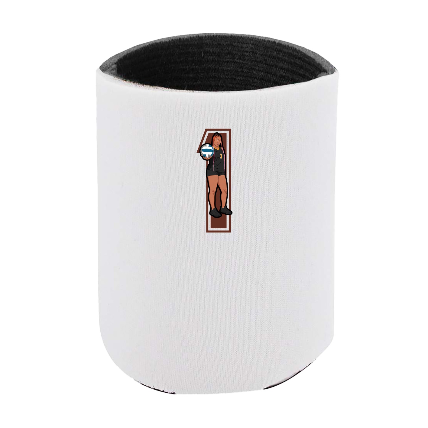 Can Holder — Number in White