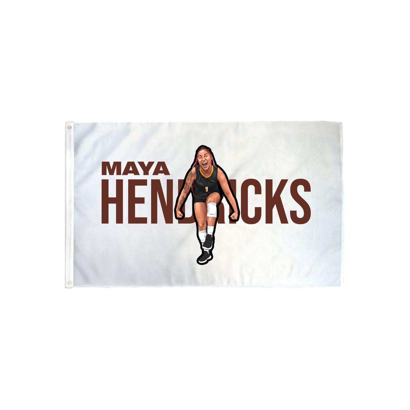 3x5 Flag — Player Name in Classic