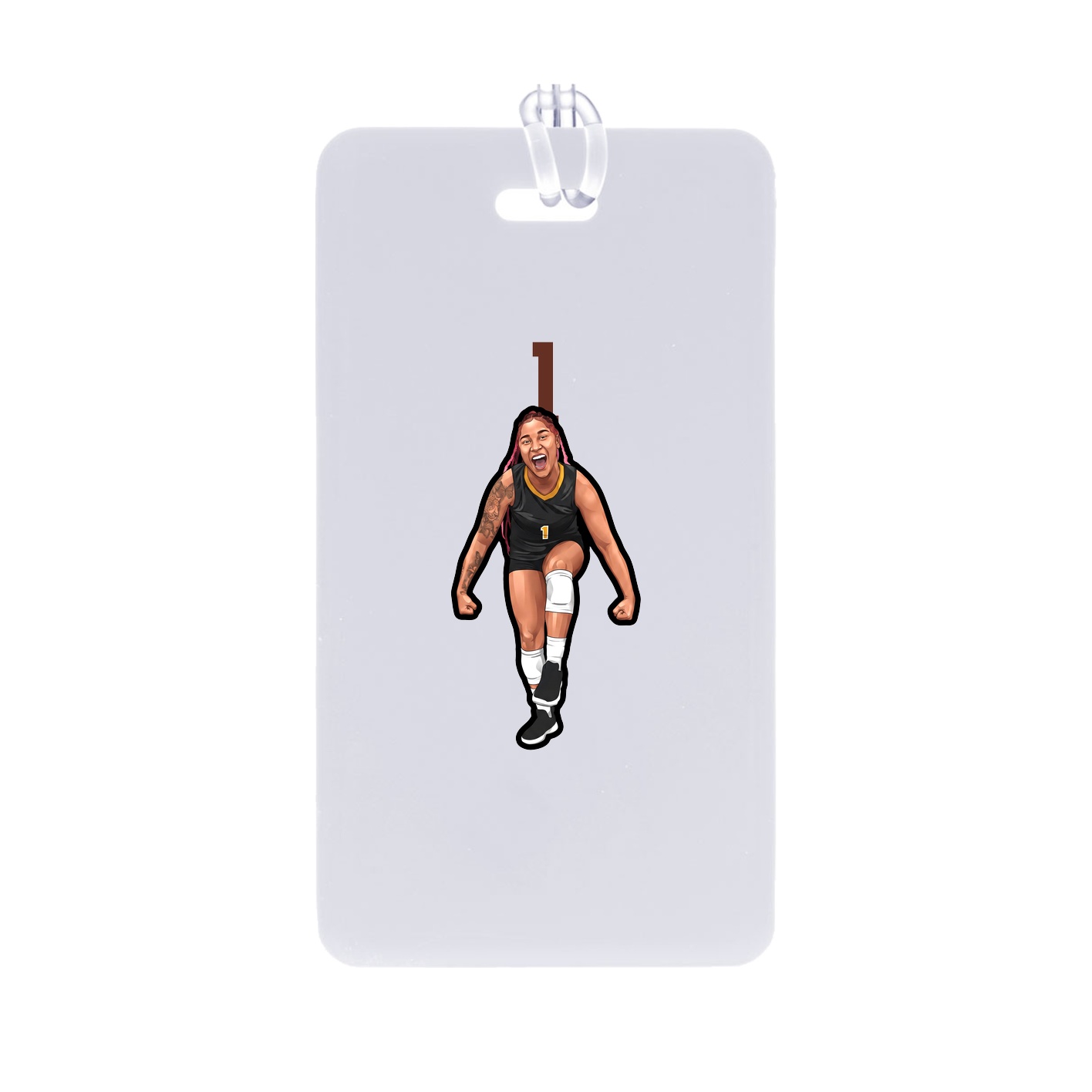 Bag Tag — Number Top in Classic