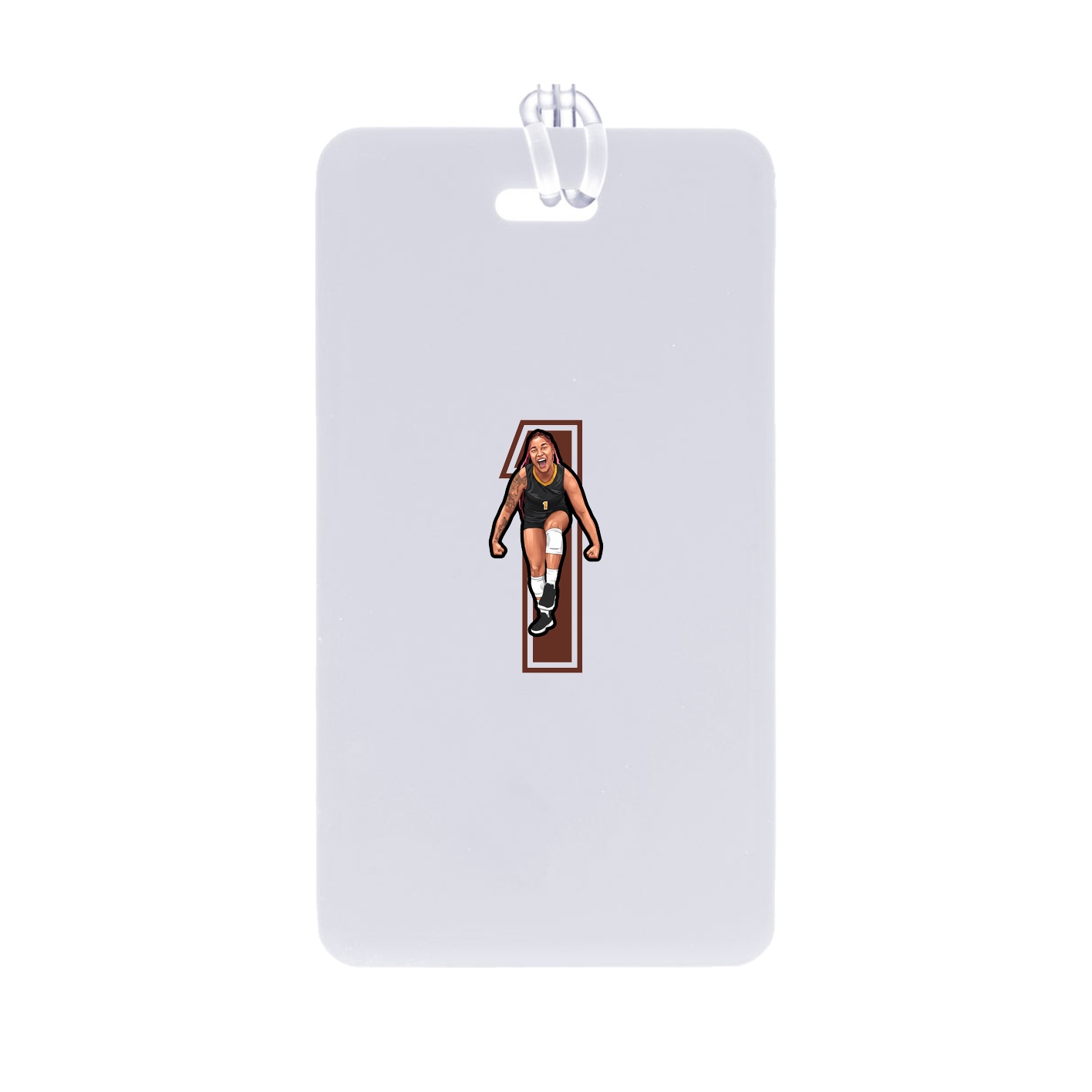 Bag Tag — Number in Classic