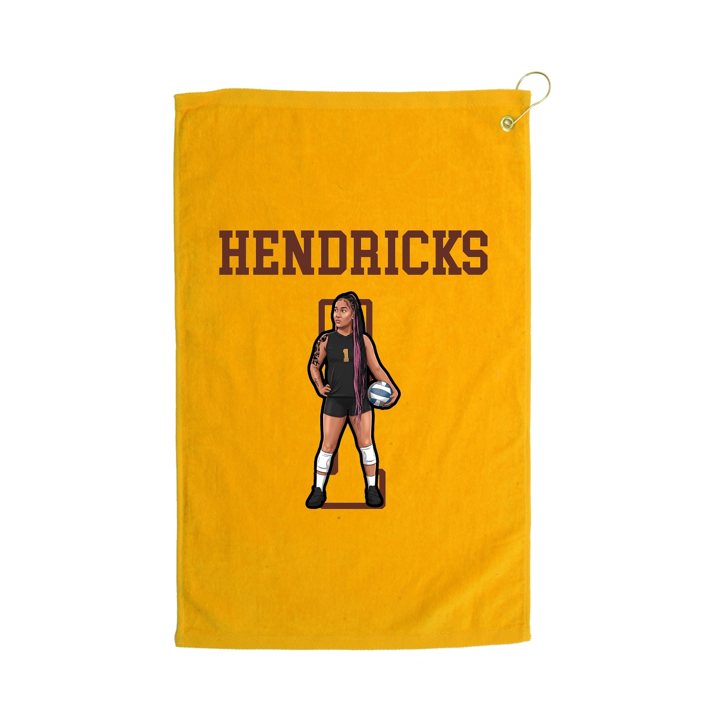 Golf Towel — Shirsey in Gold