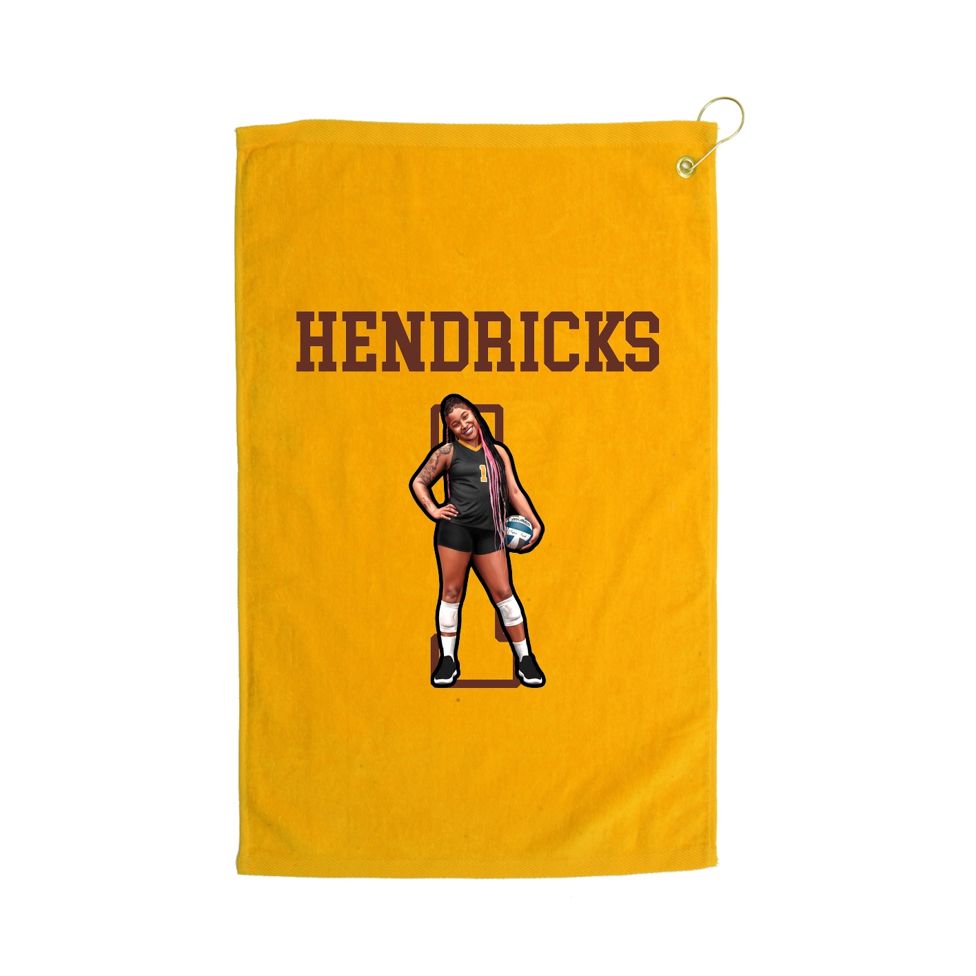 Golf Towel — Shirsey in Gold