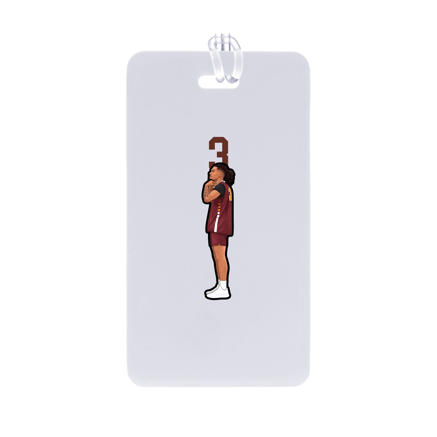 Bag Tag — Number Top in Classic