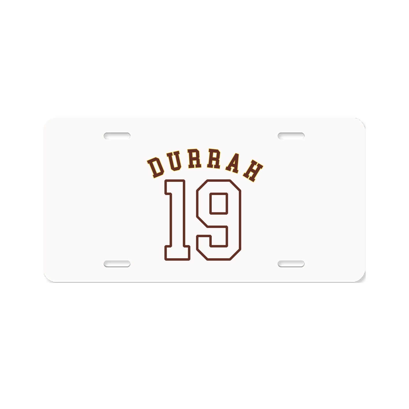 License Plate — Shirsey Arch in Classic