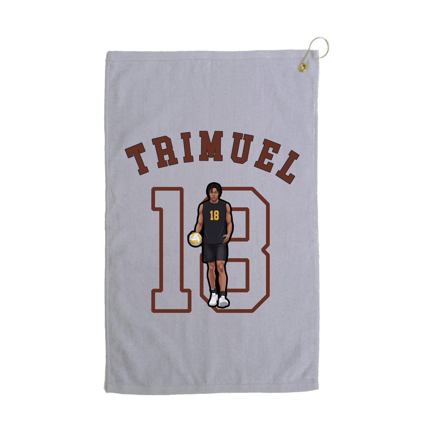 Golf Towel — Shirsey Arch in Grey