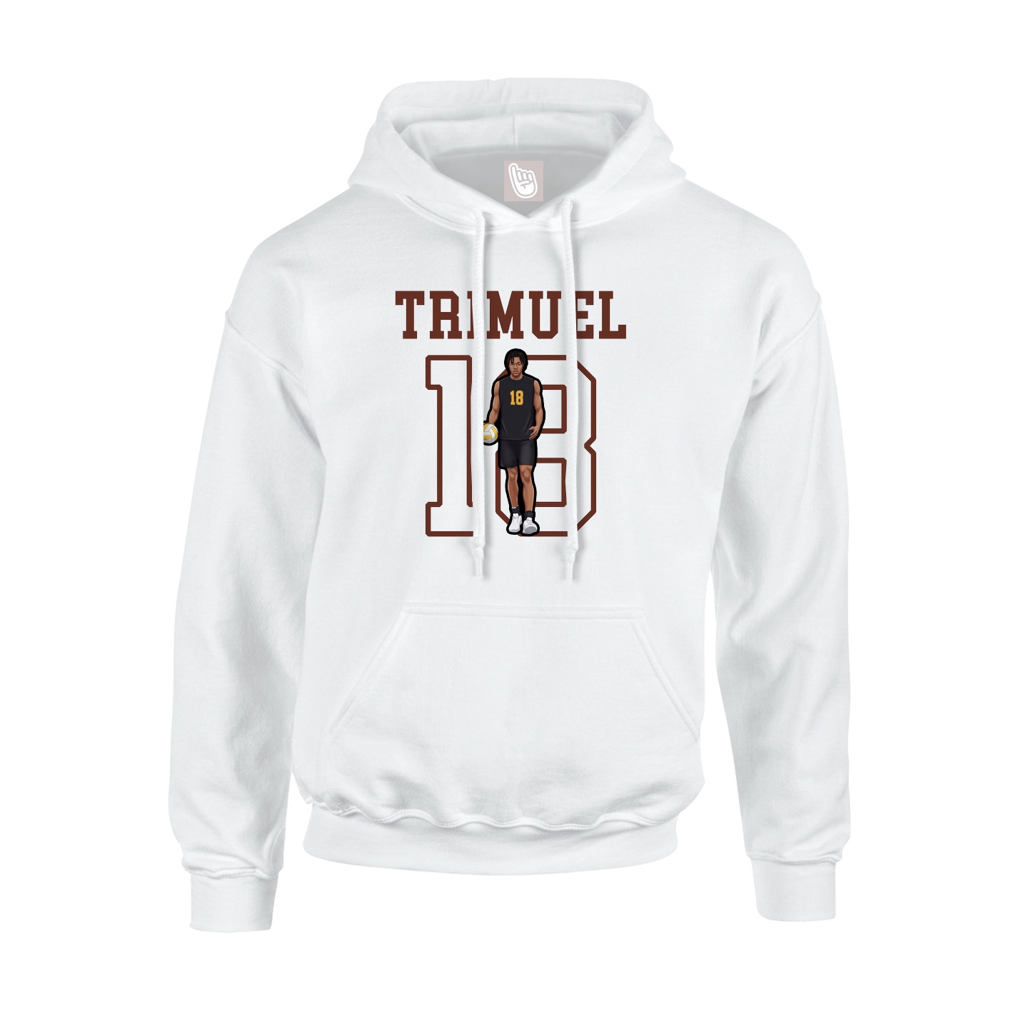 Youth Hoodie — Shirsey in White