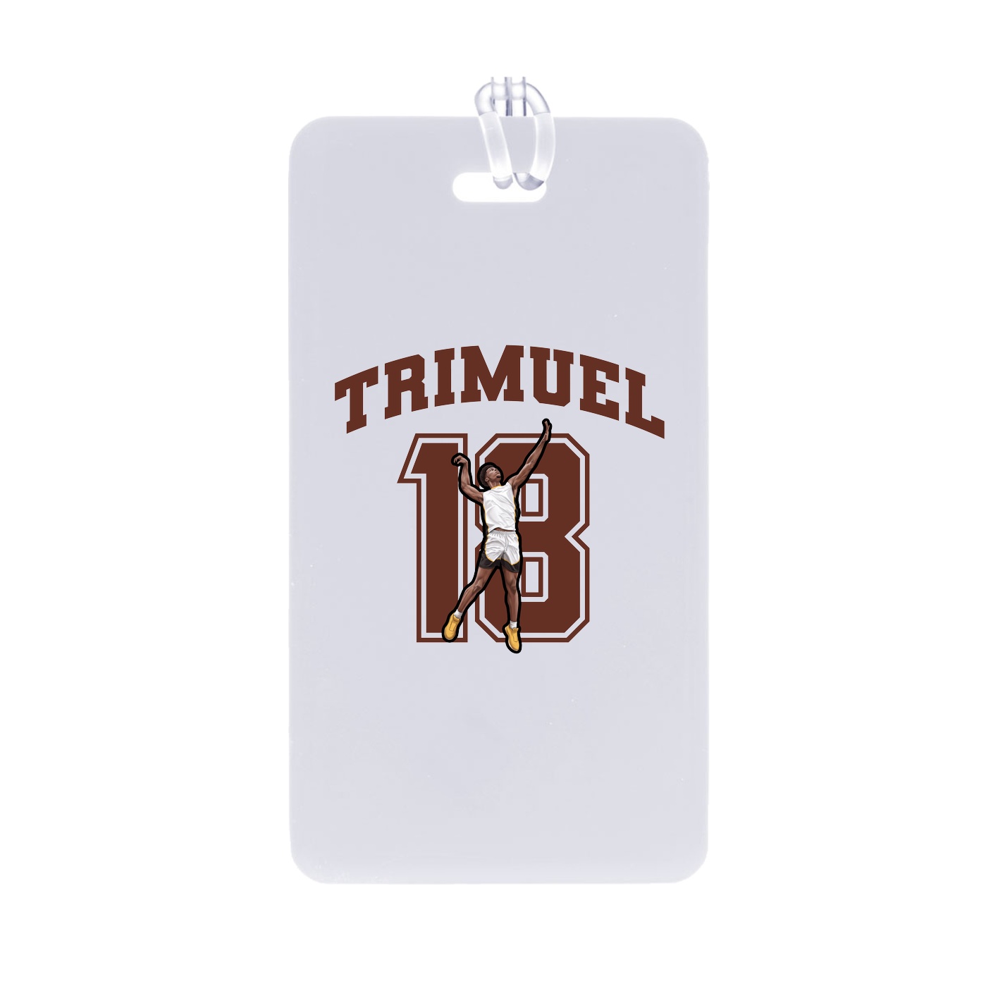 Bag Tag — Number in Classic