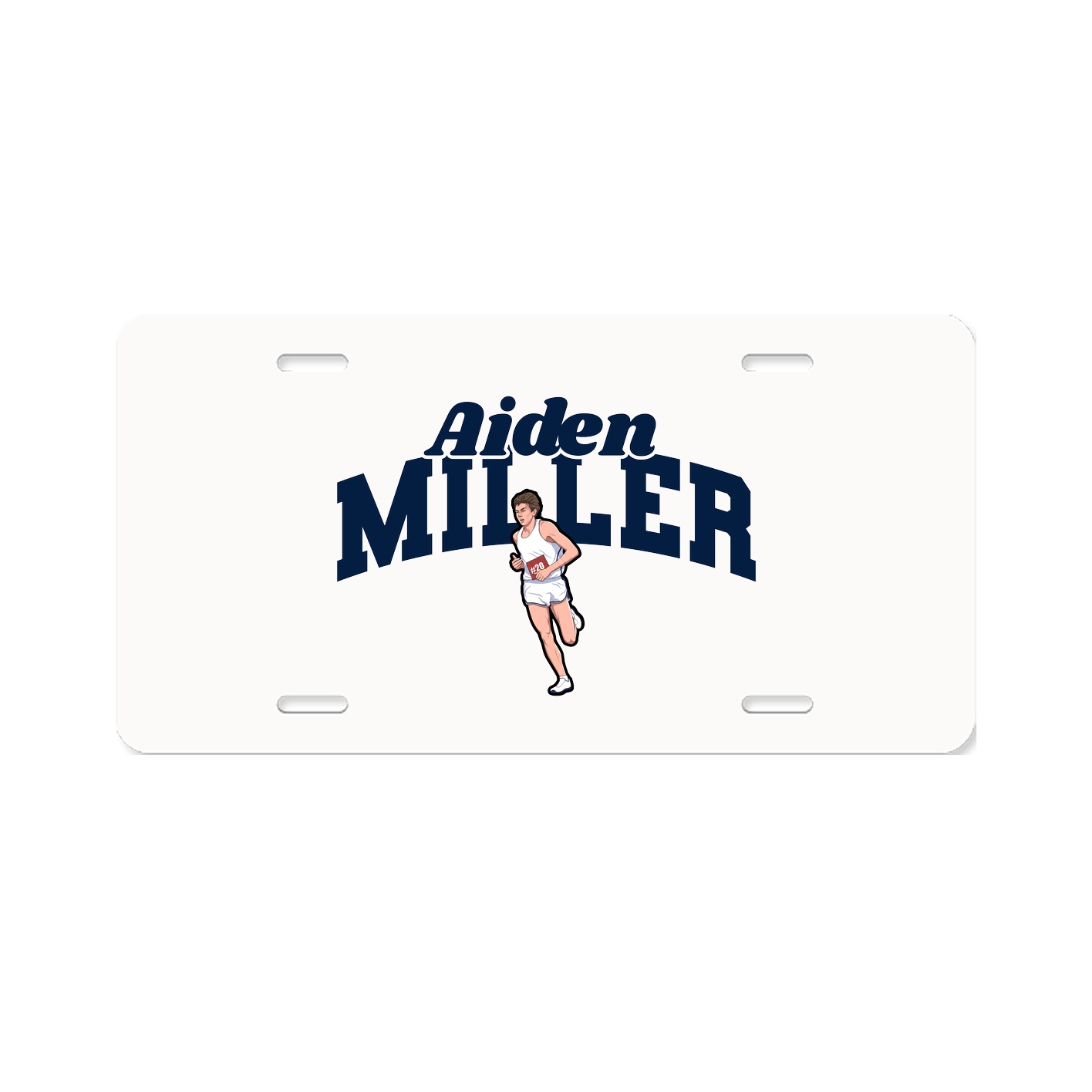License Plate — Signature Arch in Classic