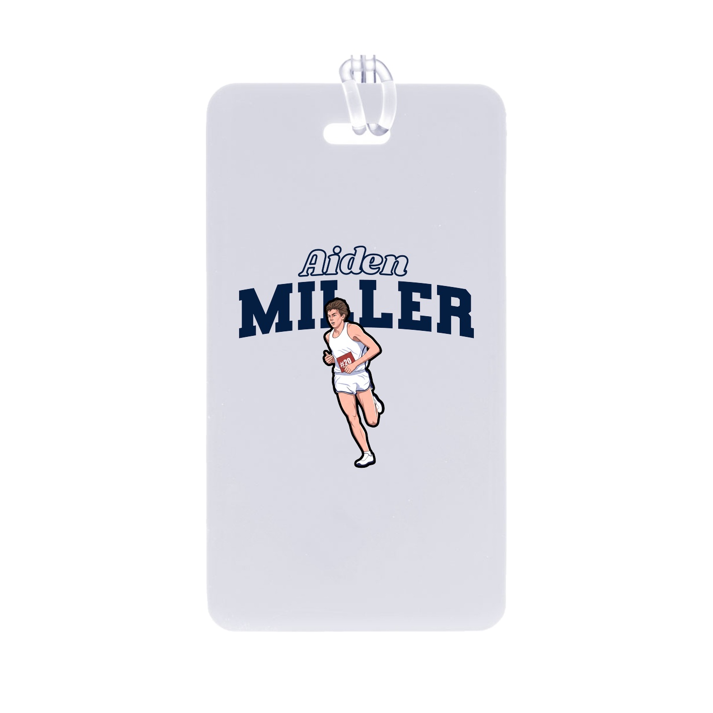 Bag Tag — Name Arch in Classic