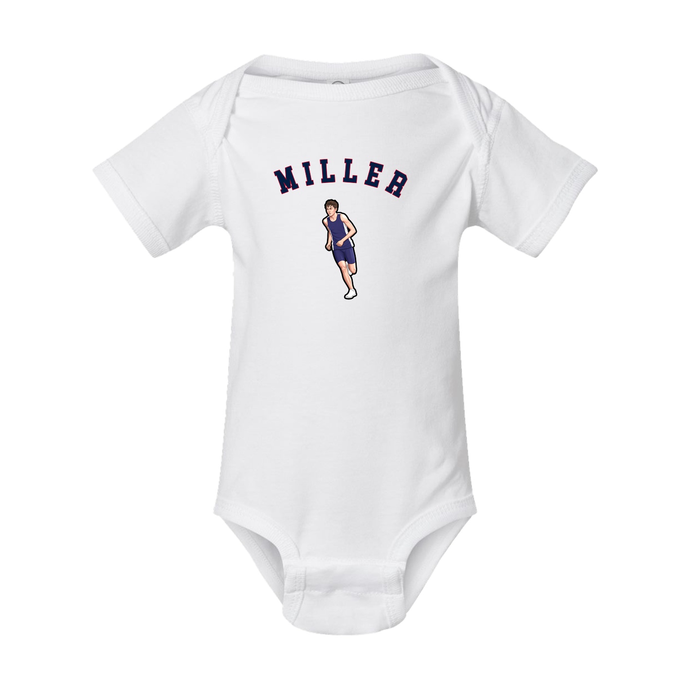 Baby Onesie — Shirsey Arch in White