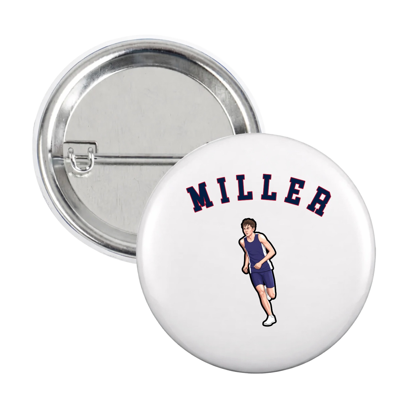 Game Day Button — Shirsey Arch in White