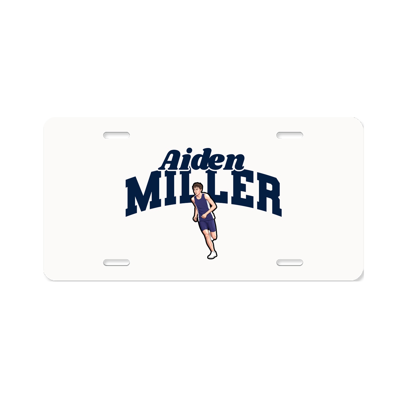 License Plate — Signature Arch in Classic