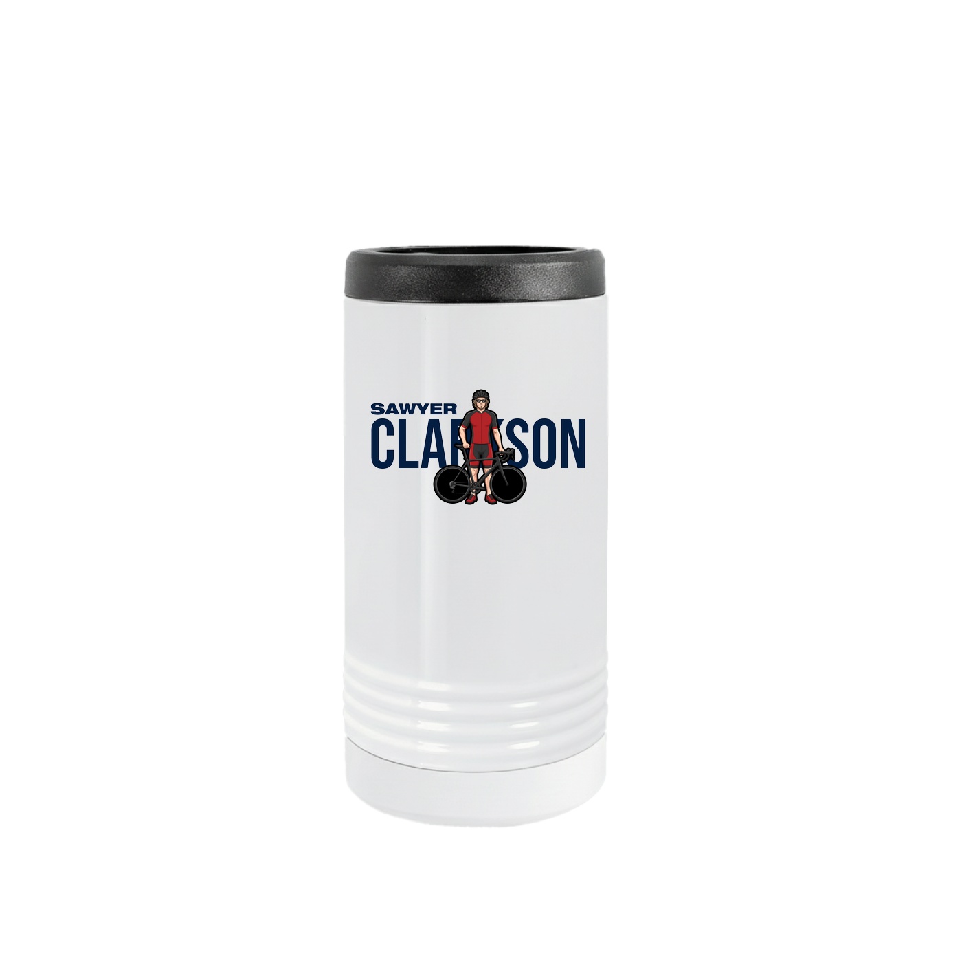 Slim Beverage Holder — Player Name in White