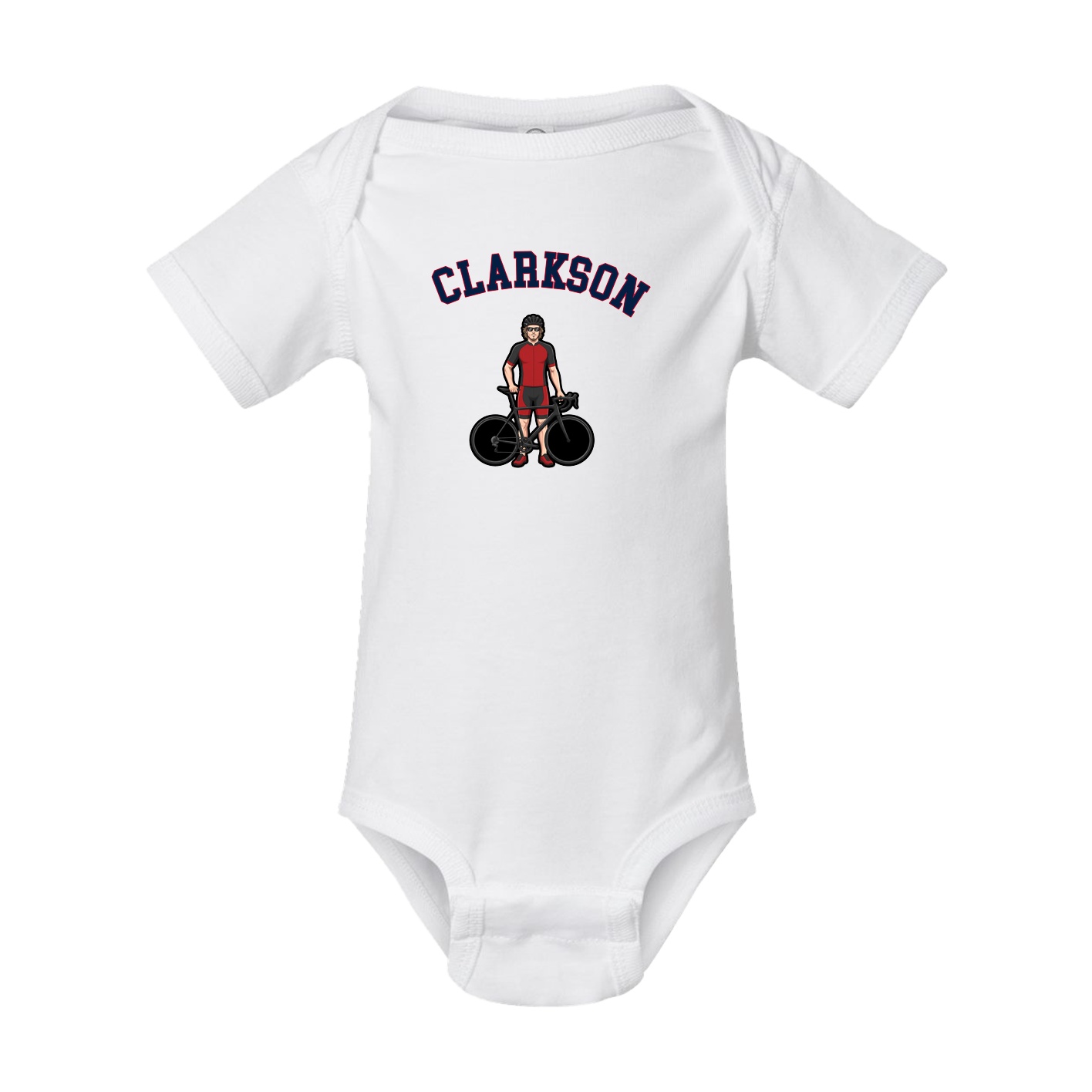 Baby Onesie — Shirsey Arch in White