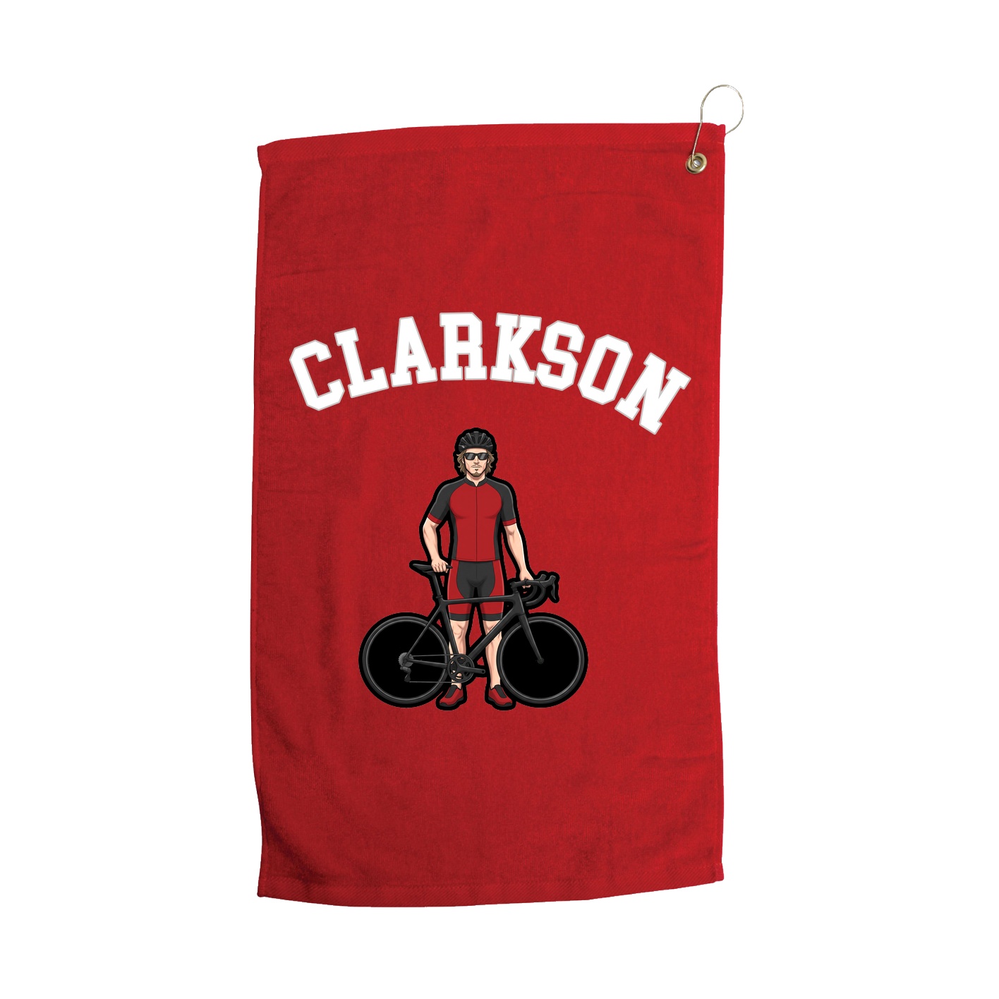 Golf Towel — Shirsey Arch in Red