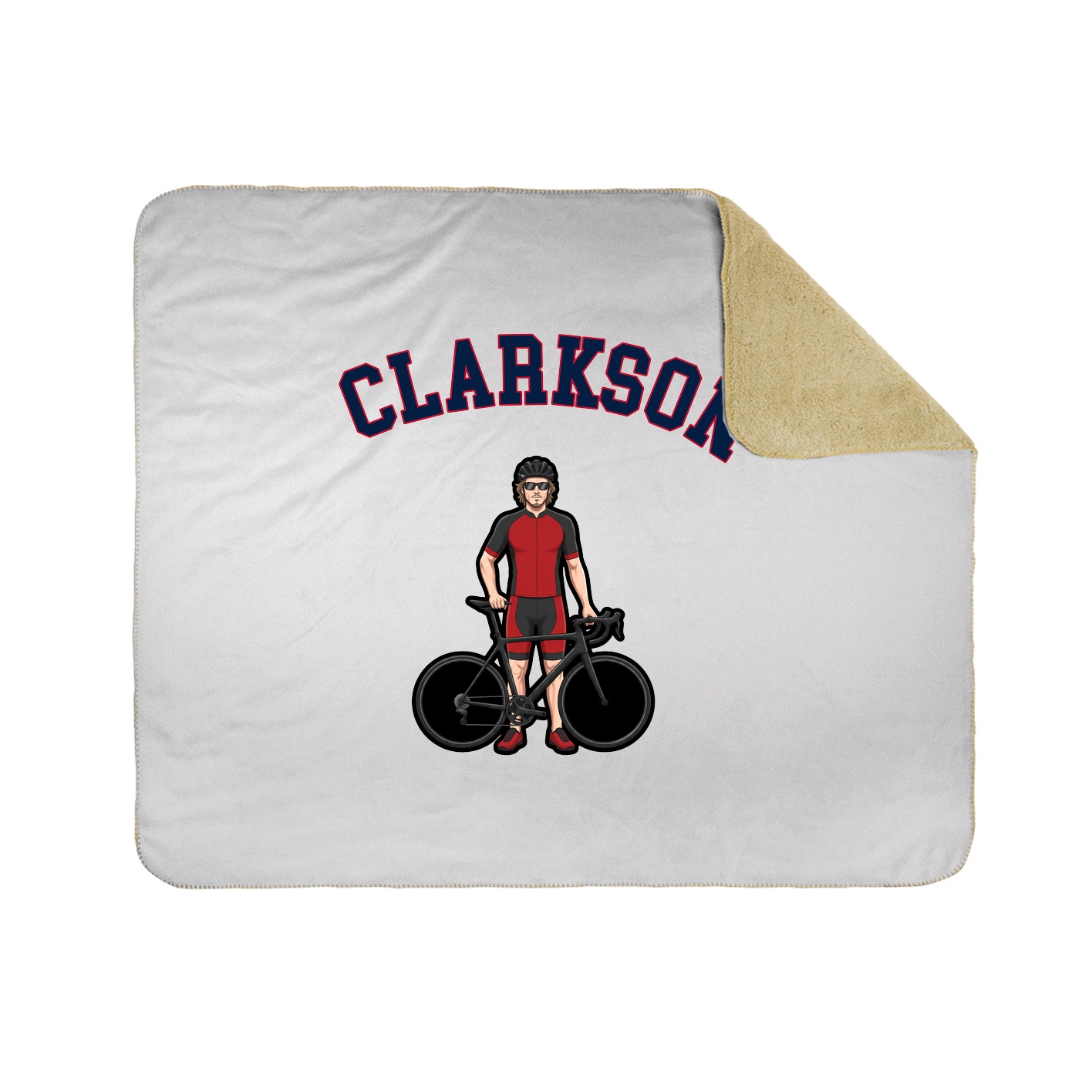 Throw Blanket — Shirsey Arch in White