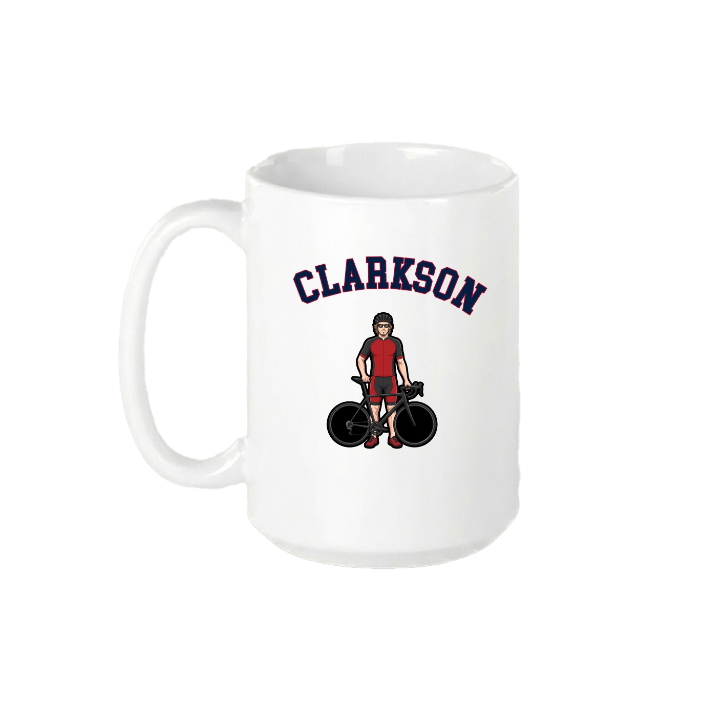 15oz Coffee Mug — Shirsey Arch in White