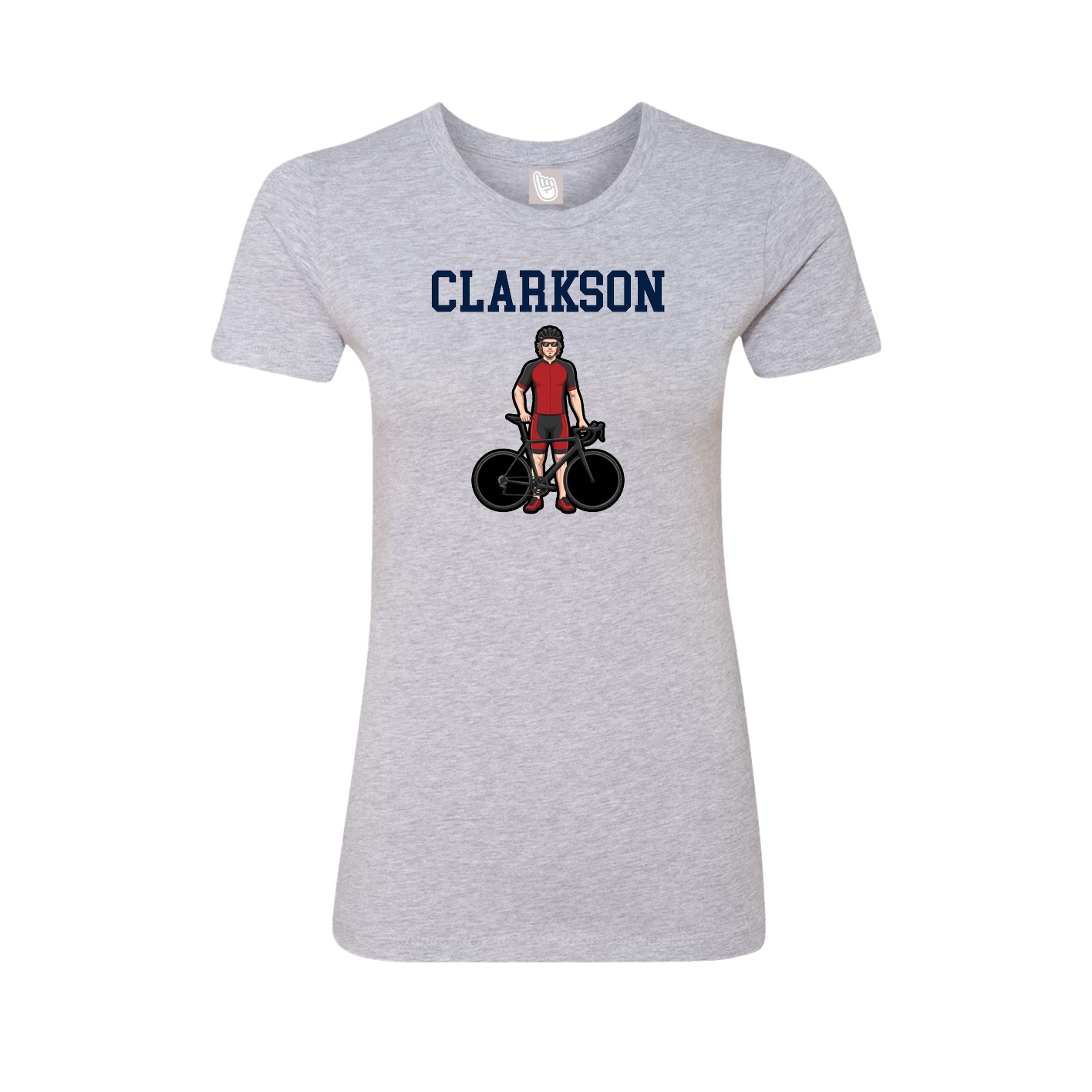 Fitted Women's Tee — Shirsey in Grey