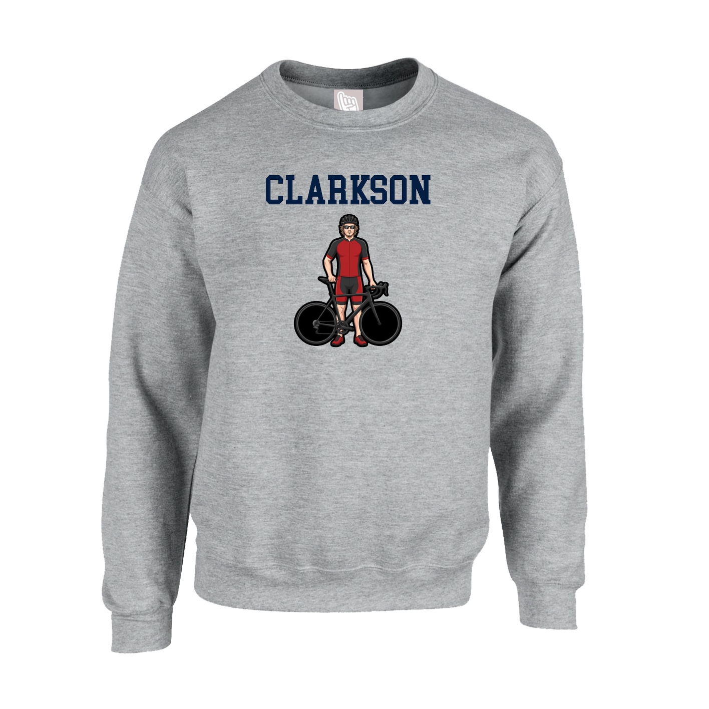 Fleece Crew — Shirsey in Grey