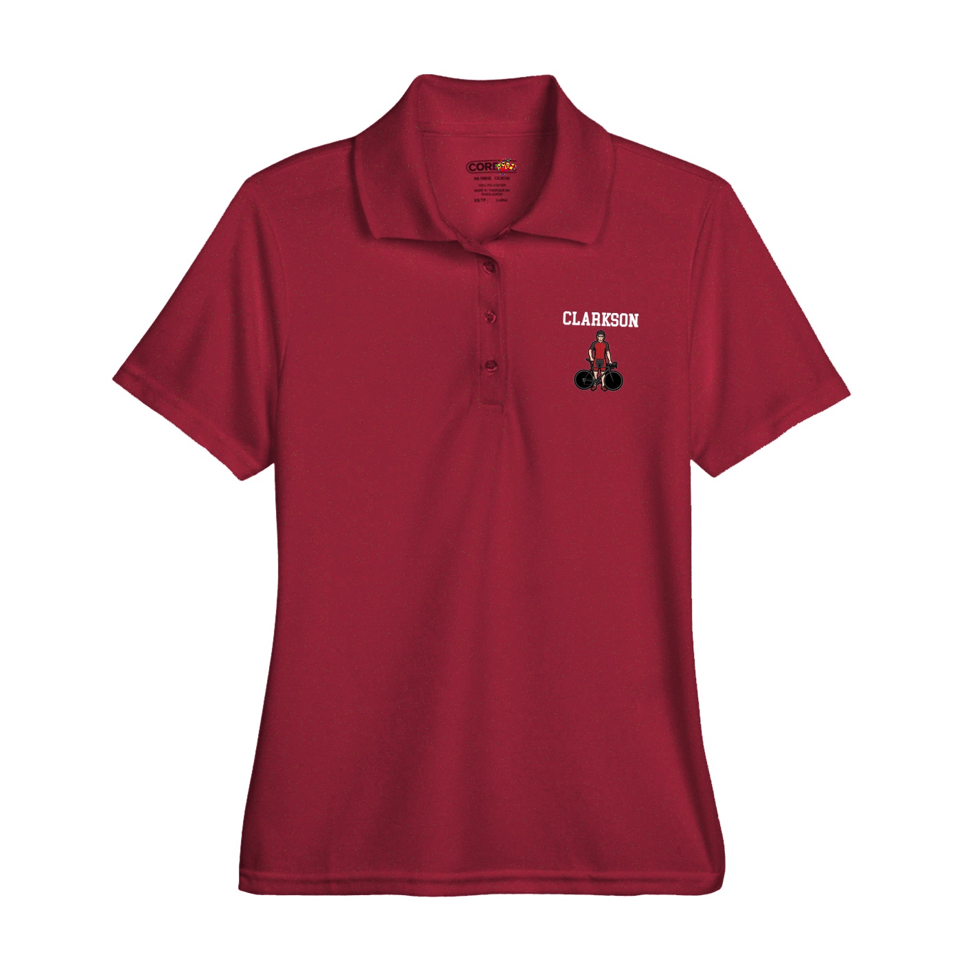 Womens Performance Polo — Shirsey in Red