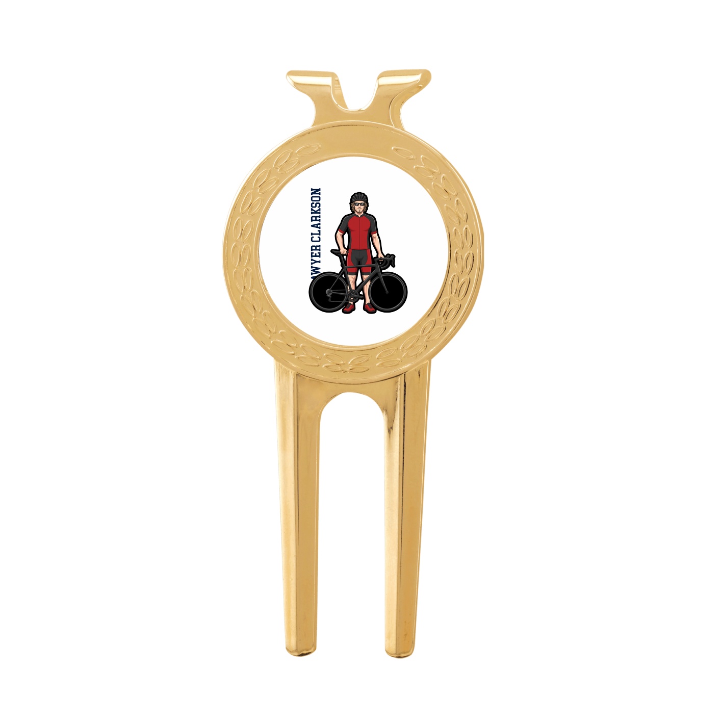 Divot Tool with Ball Marker — Name Vertical in Classic
