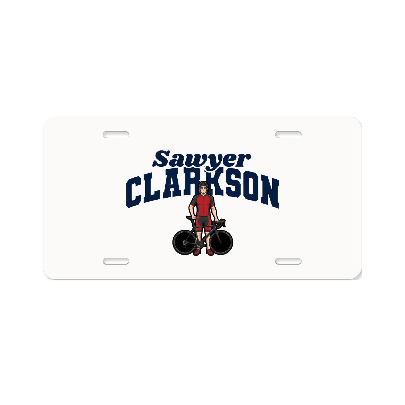 License Plate — Signature Arch in Classic
