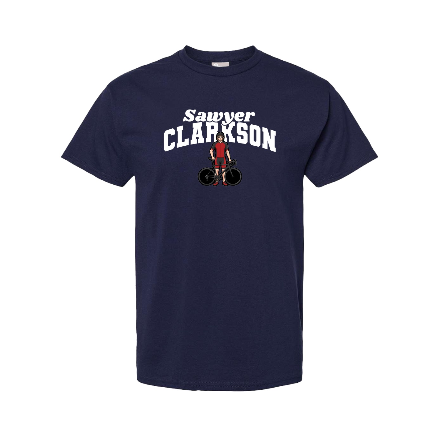 Youth Tee — Signature Arch in Navy