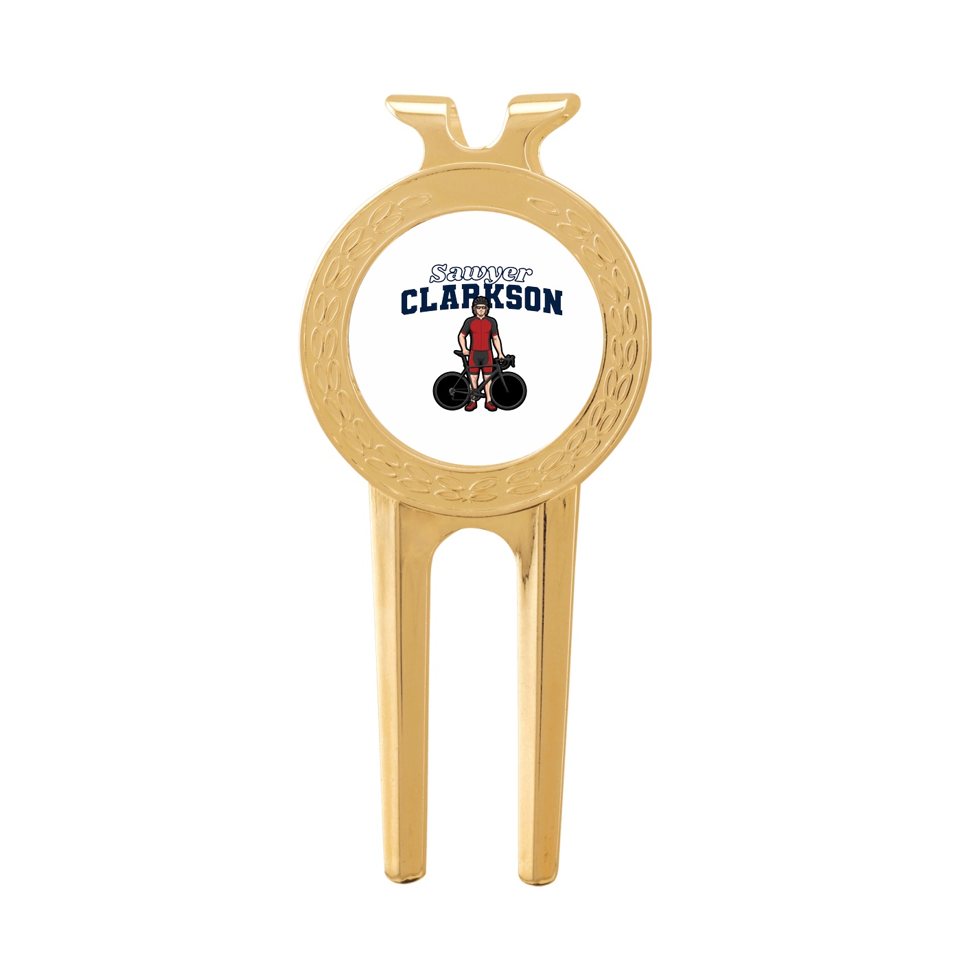 Divot Tool with Ball Marker — Name Arch in Classic