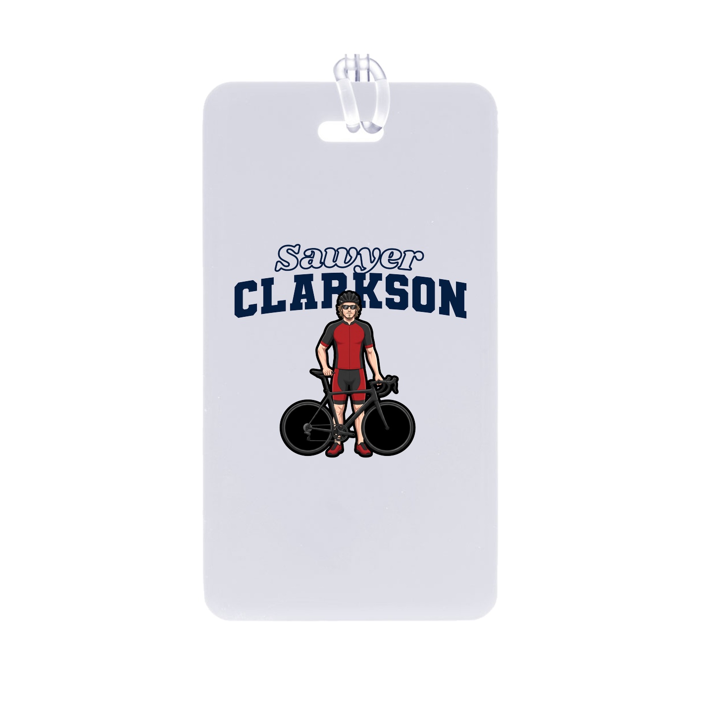 Bag Tag — Name Arch in Classic