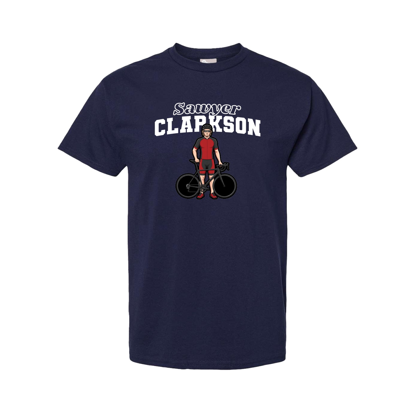 Tee — Name Arch in Navy