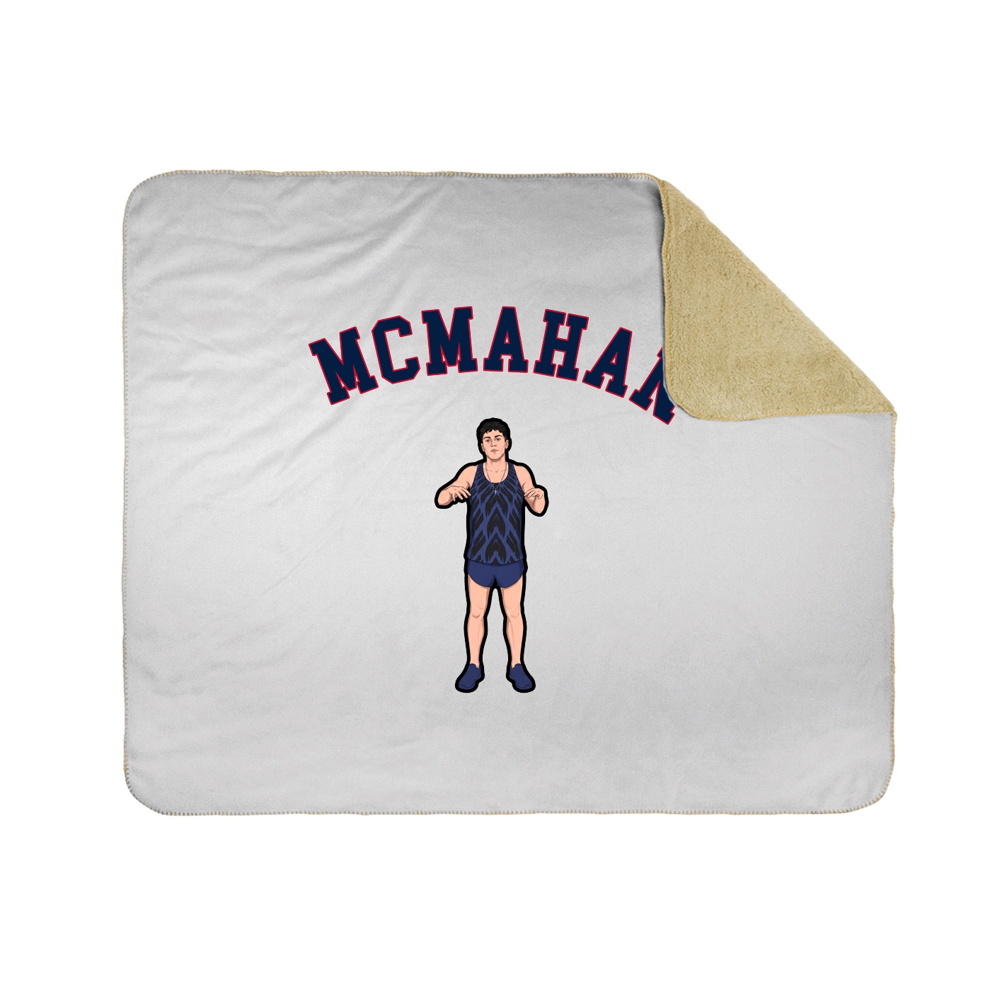 Throw Blanket — Shirsey Arch in White