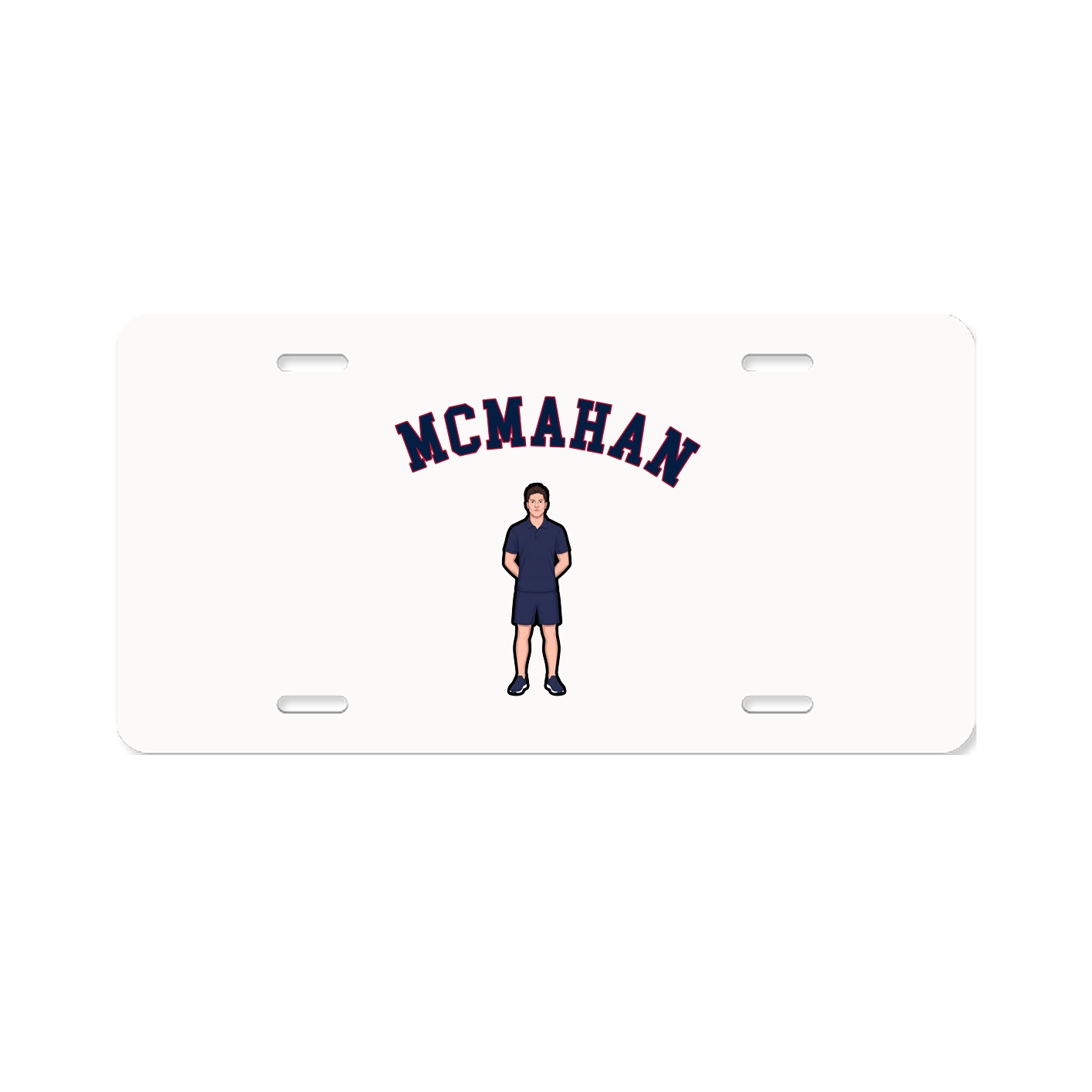 License Plate — Shirsey Arch in Classic