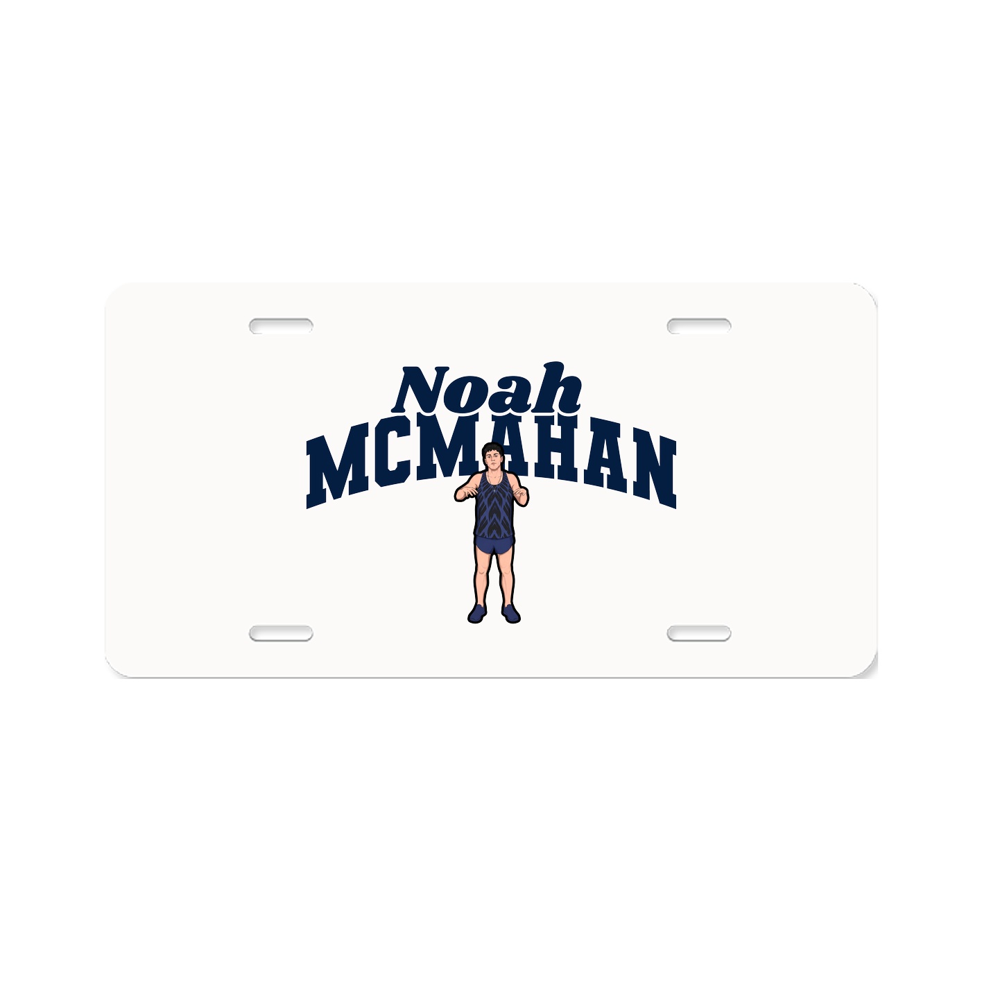 License Plate — Signature Arch in Classic