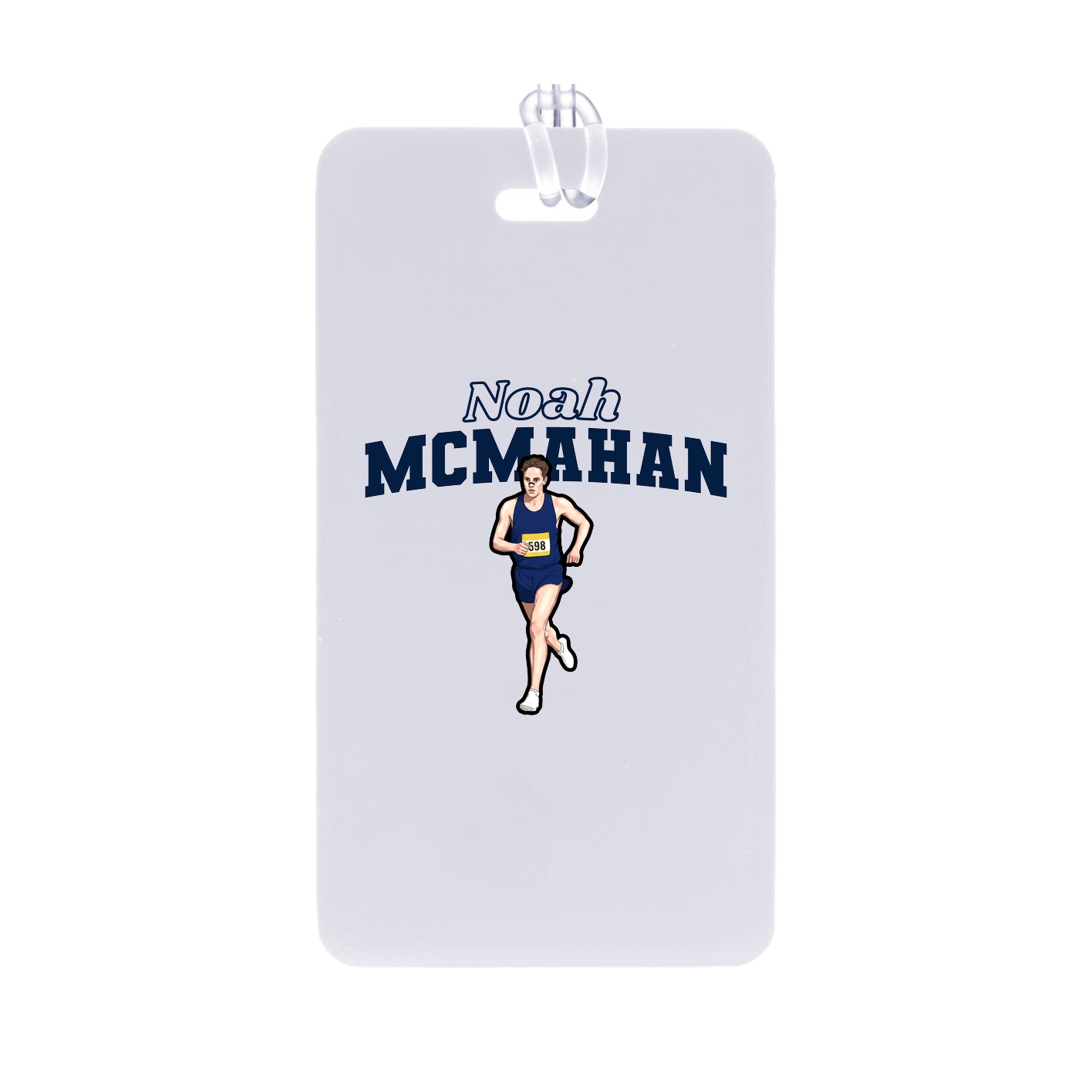 Bag Tag — Name Arch in Classic