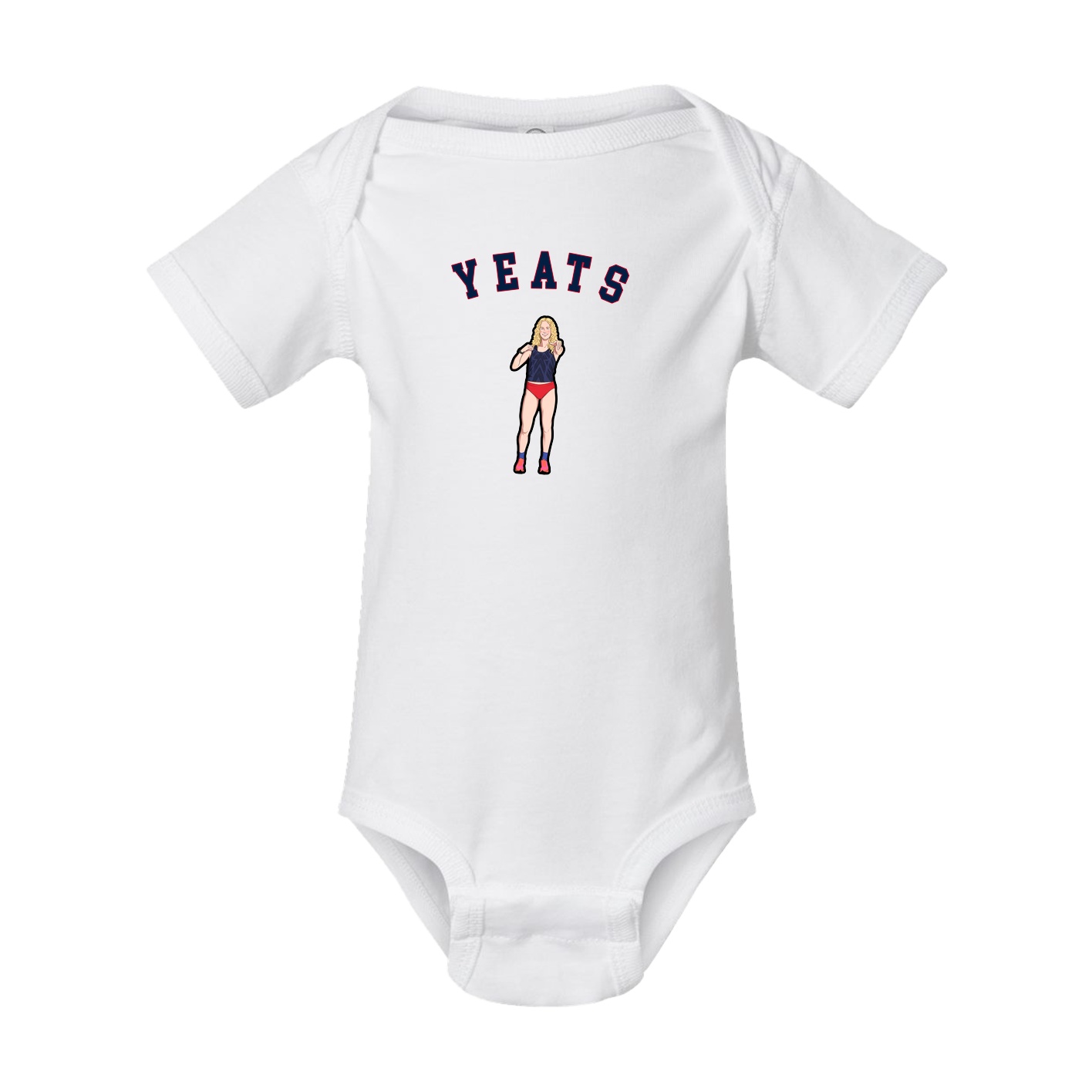 Baby Onesie — Shirsey Arch in White